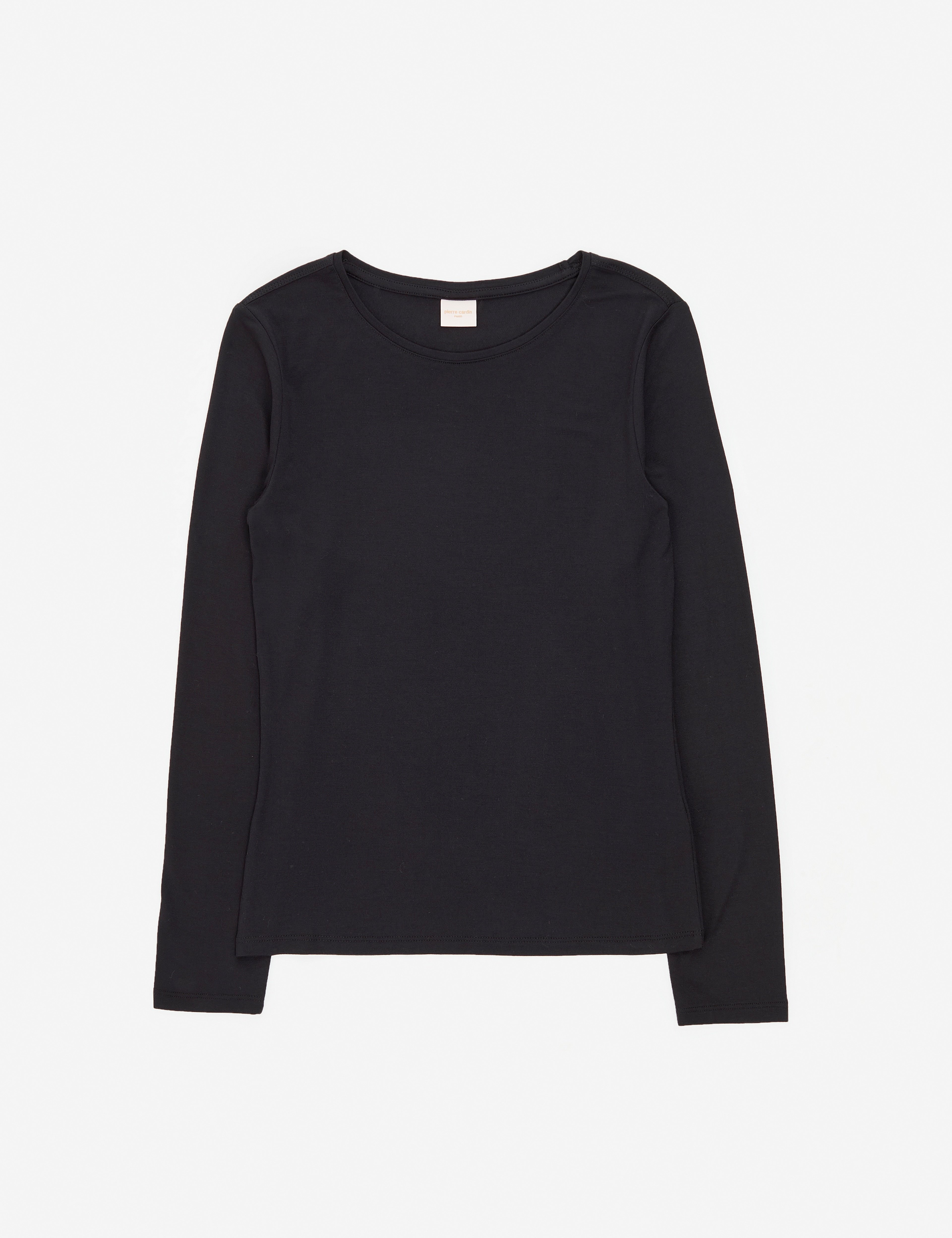 Siyah Slim Fit Örme Bluz