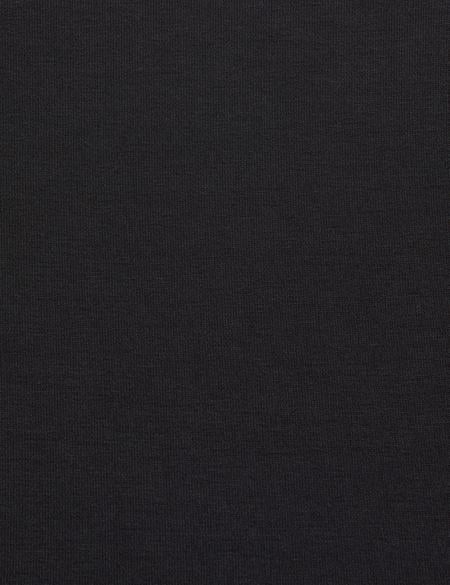 Siyah Slim Fit Örme Bluz - 50317061027