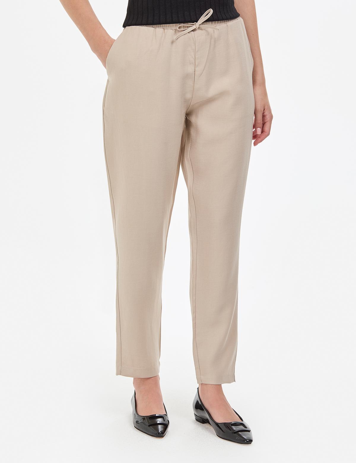 Kum Carrot Fit Kanvas Pantolon - 50318197002