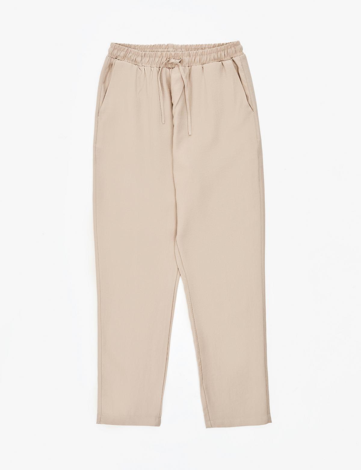 Kum Carrot Fit Kanvas Pantolon - 50318197002