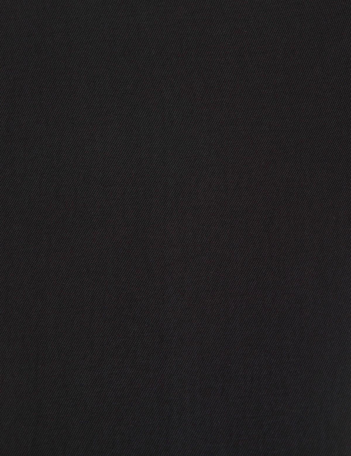 Siyah Carrot Fit Kanvas Pantolon - 50318197014