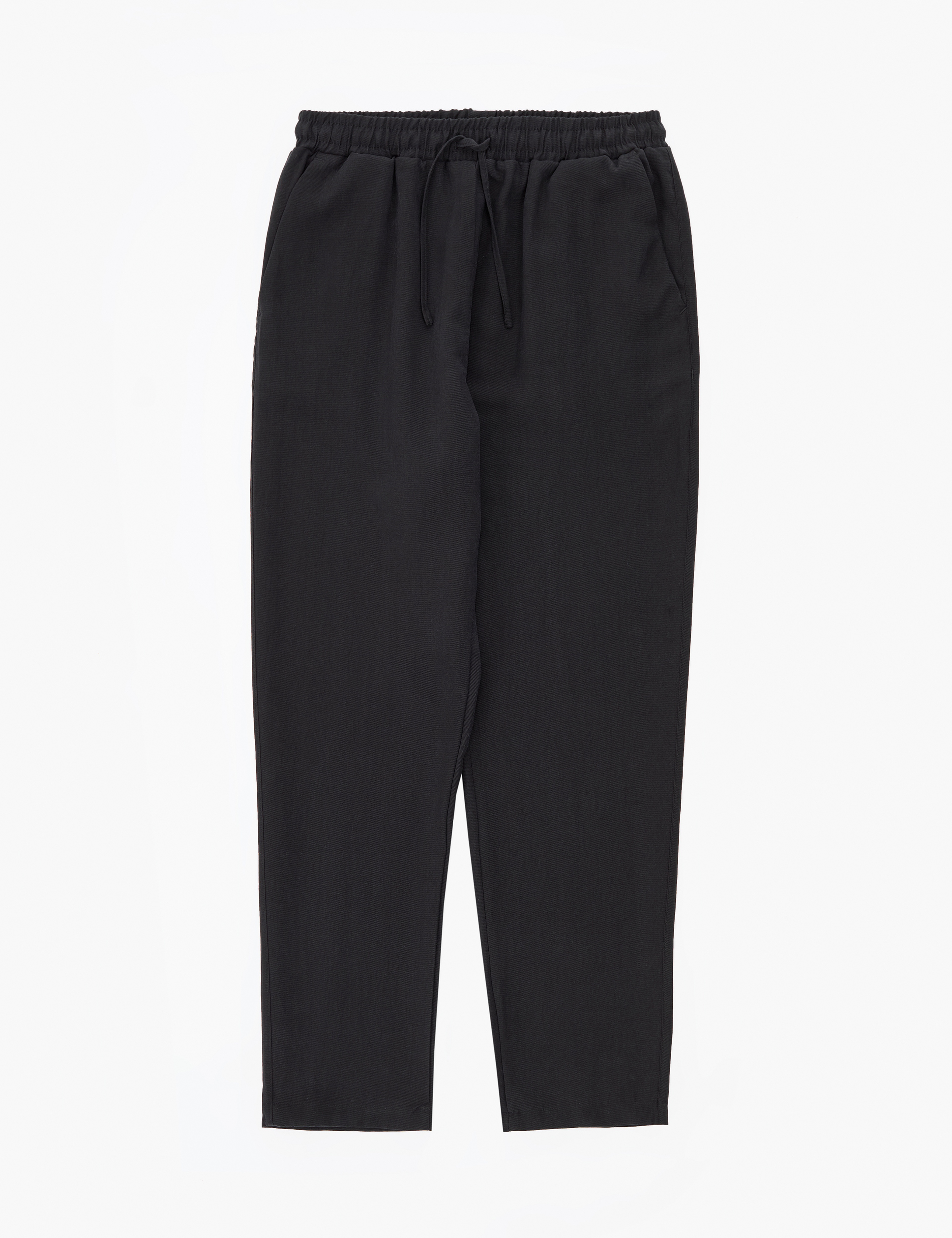 Siyah Carrot Fit Kanvas Pantolon