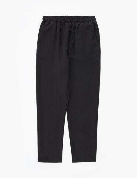 Siyah Carrot Fit Kanvas Pantolon - 50318197014