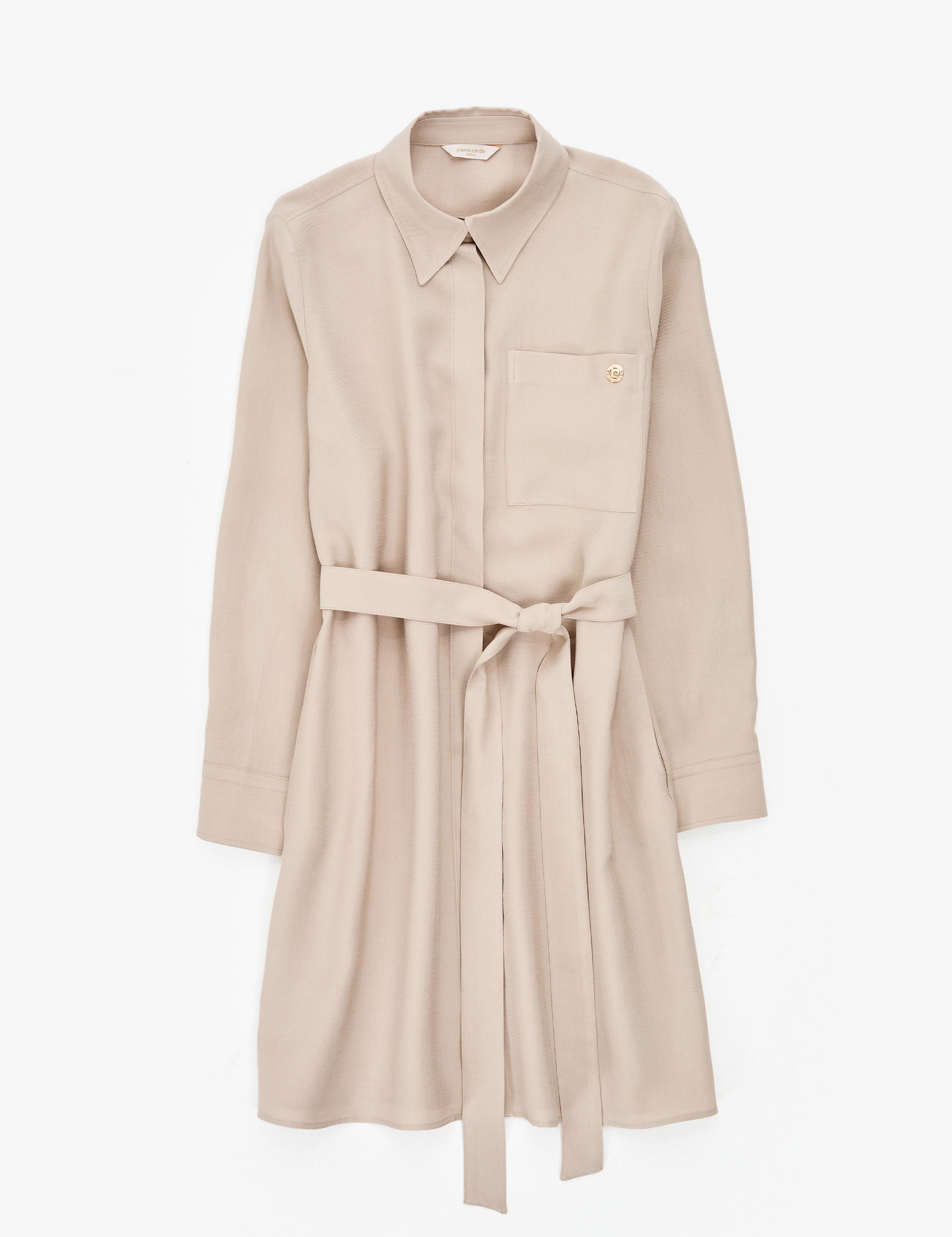 Vizon Comfort Fit Dokuma Elbise