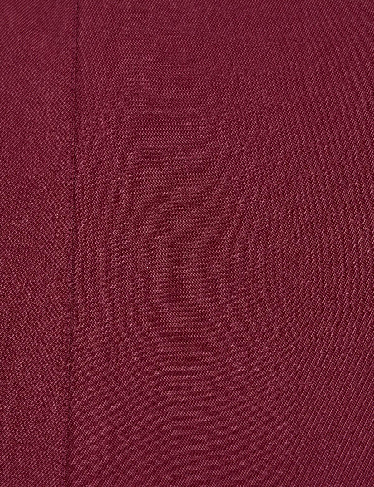 Bordo Comfort Fit Dokuma Elbise - 50318786010