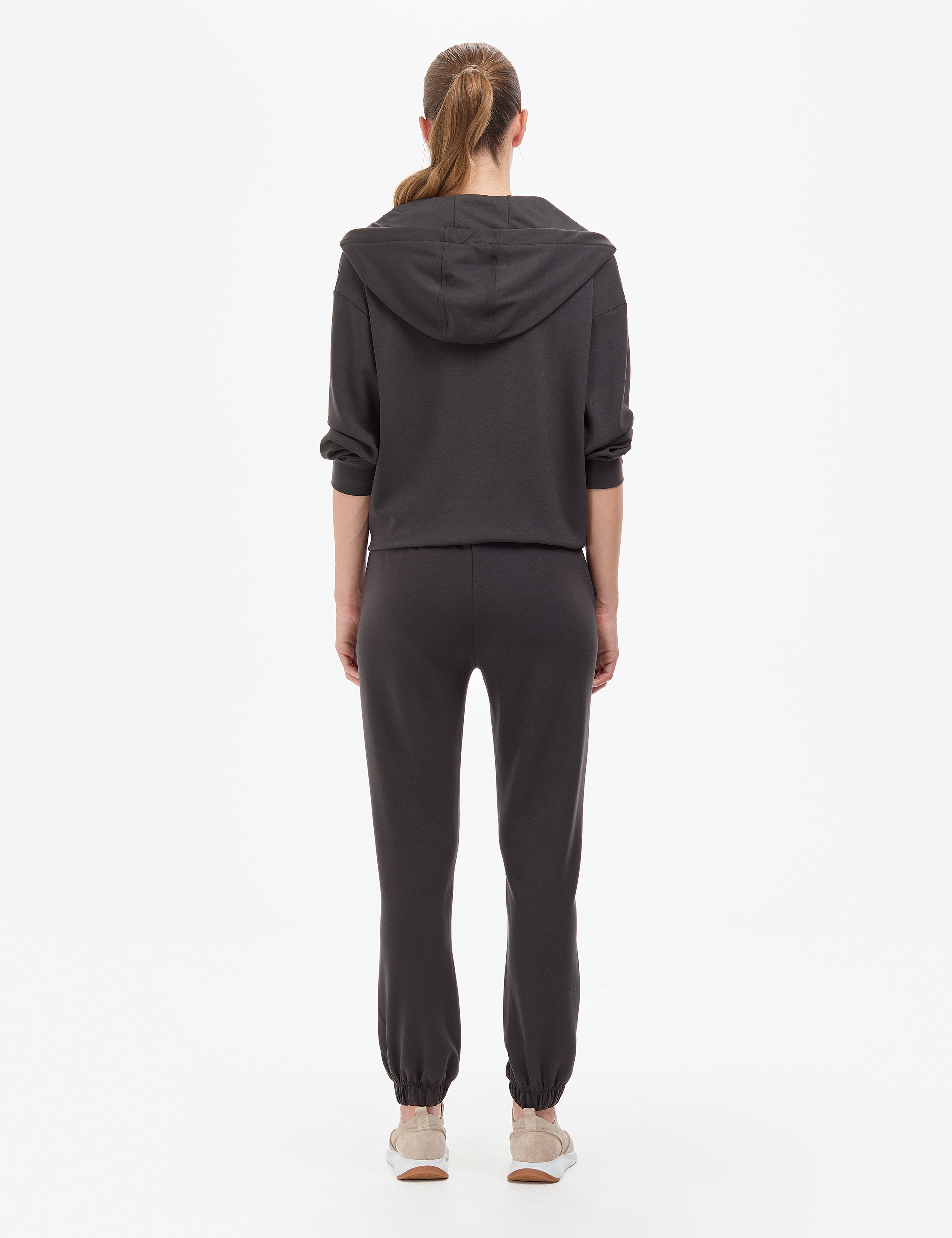 Antrasit Regular Fit Eşofman Altı - Image 4