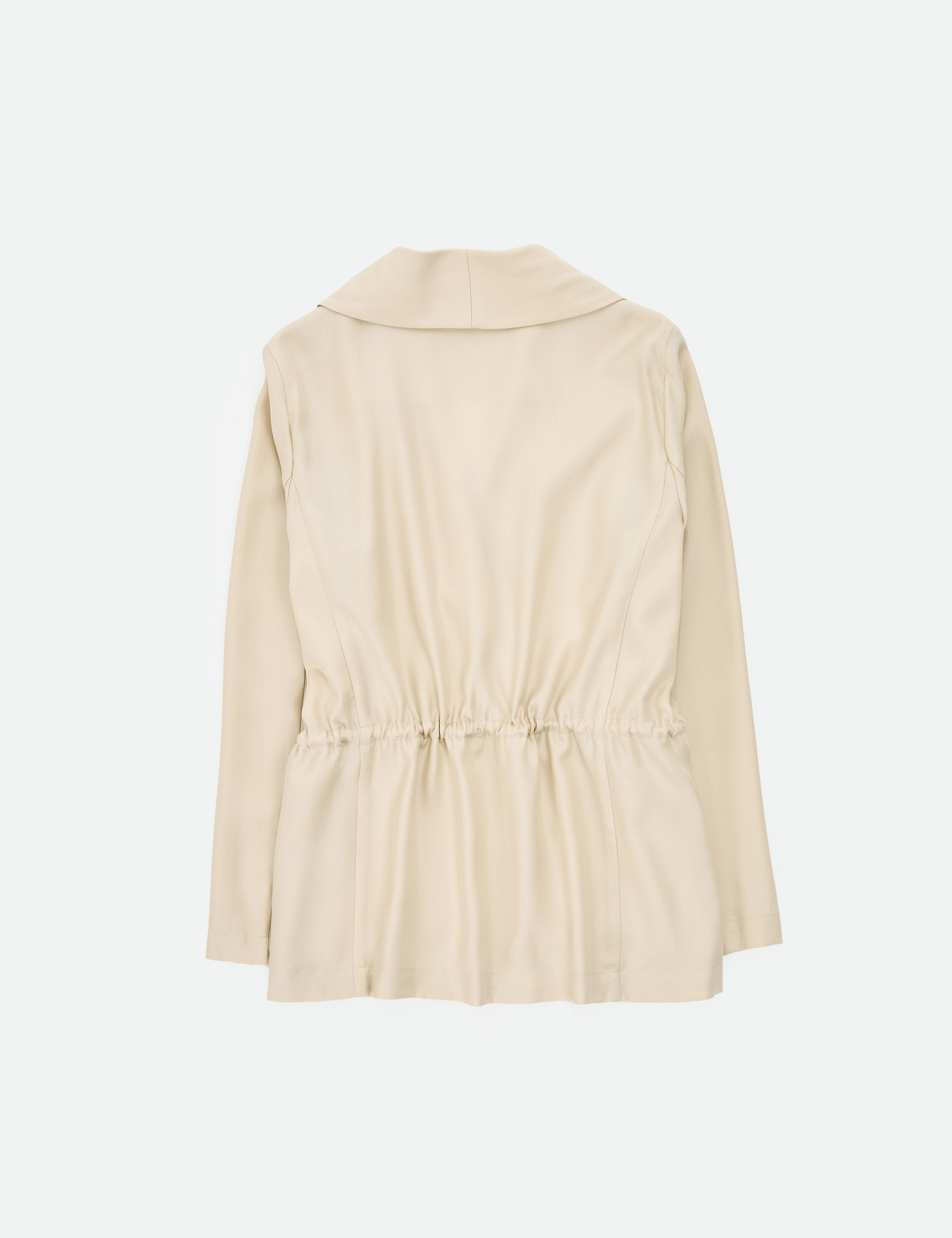 Krem Regular Fit Ceket - Image 7
