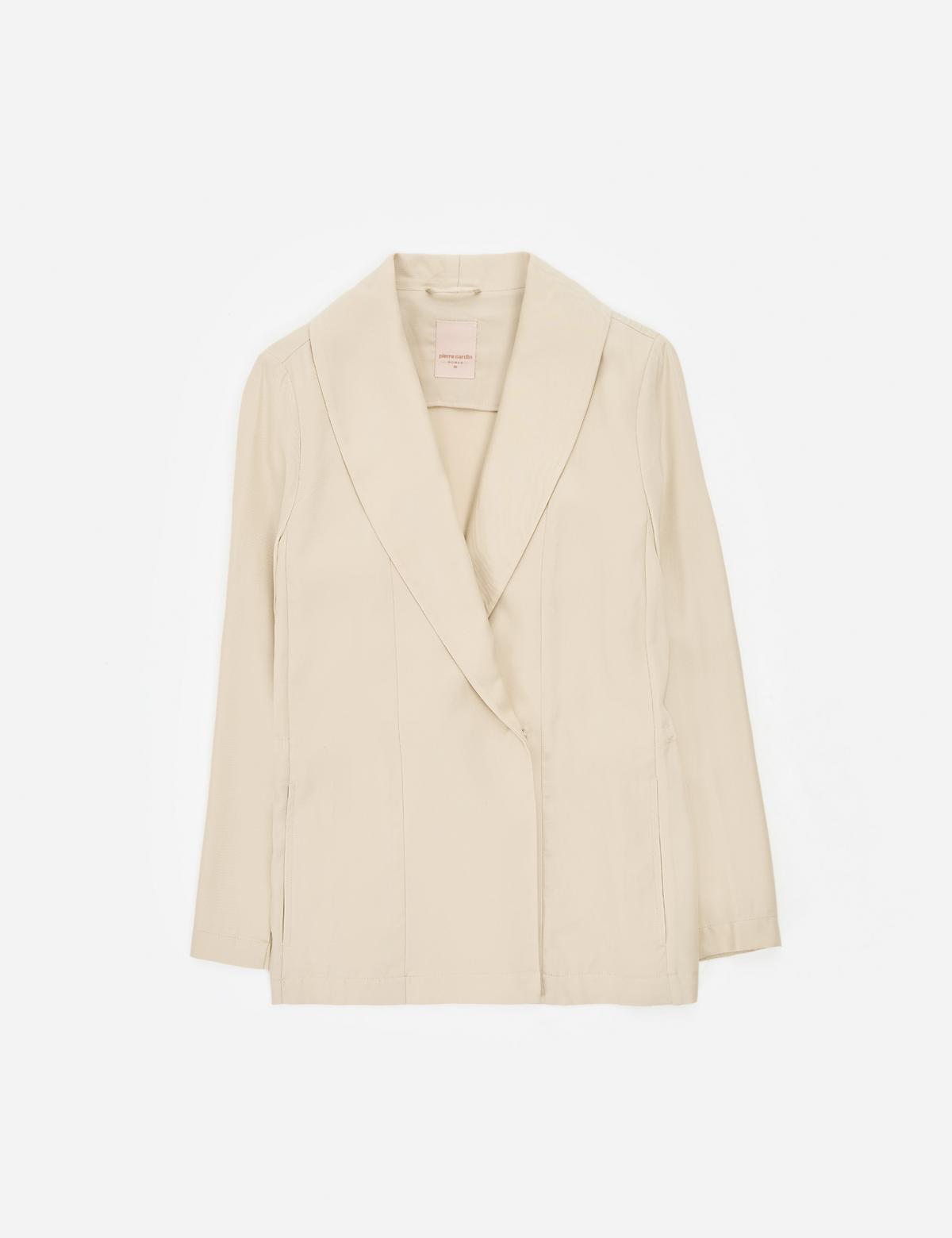 Krem Regular Fit Ceket - 50273201004