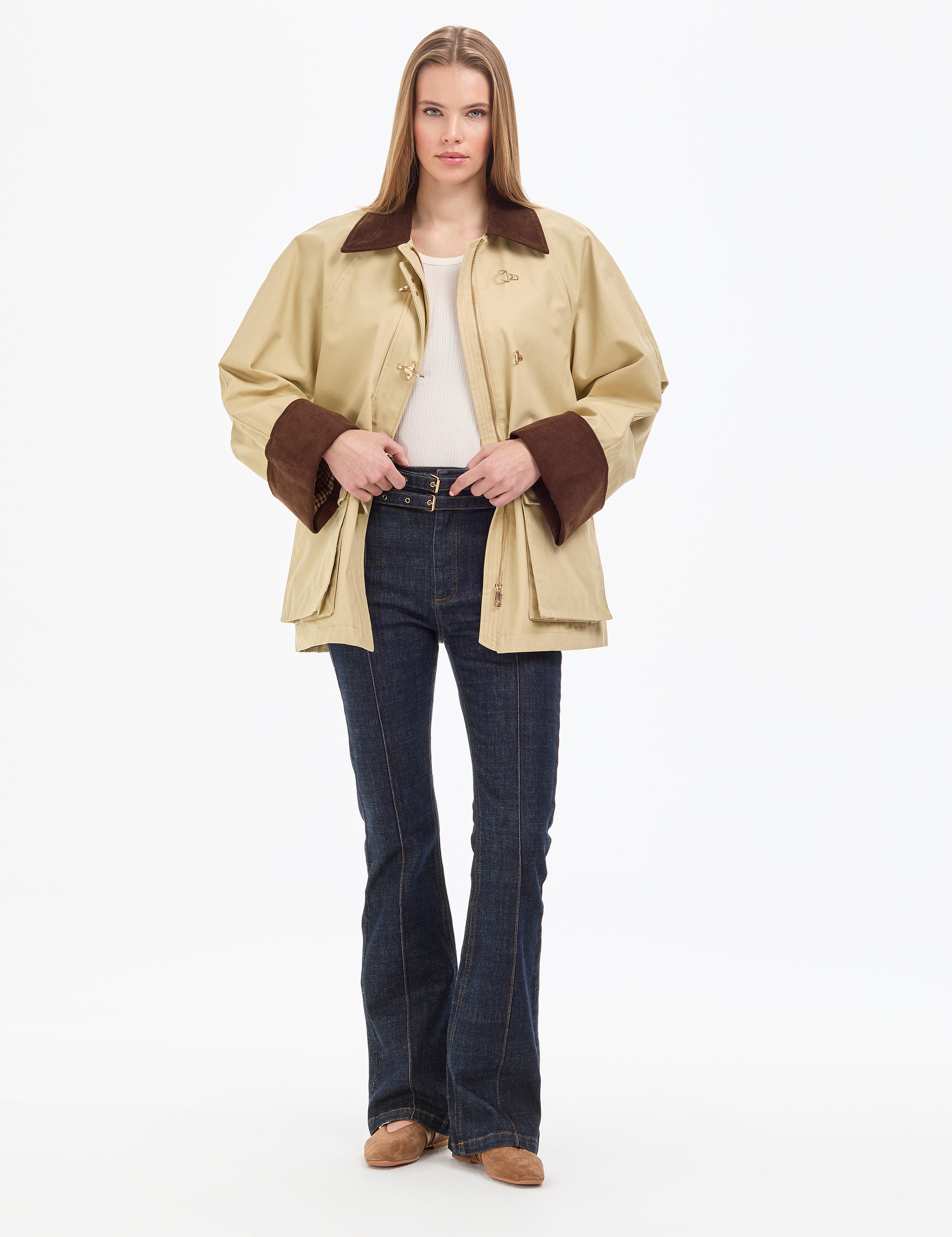 Bej Comfort Fit Kaban