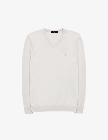 Taş Slim Fit V Yaka Basic Triko Kazak - 50314190051