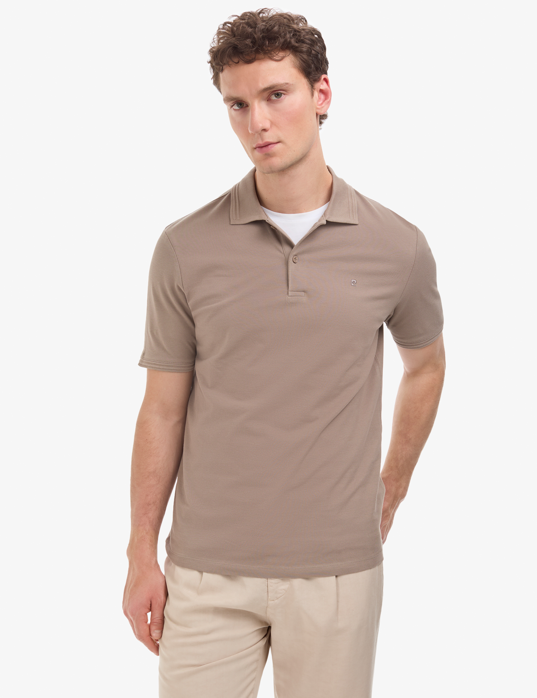 KAHVERENGI Regular Fit Basic Tişört - 50325312089