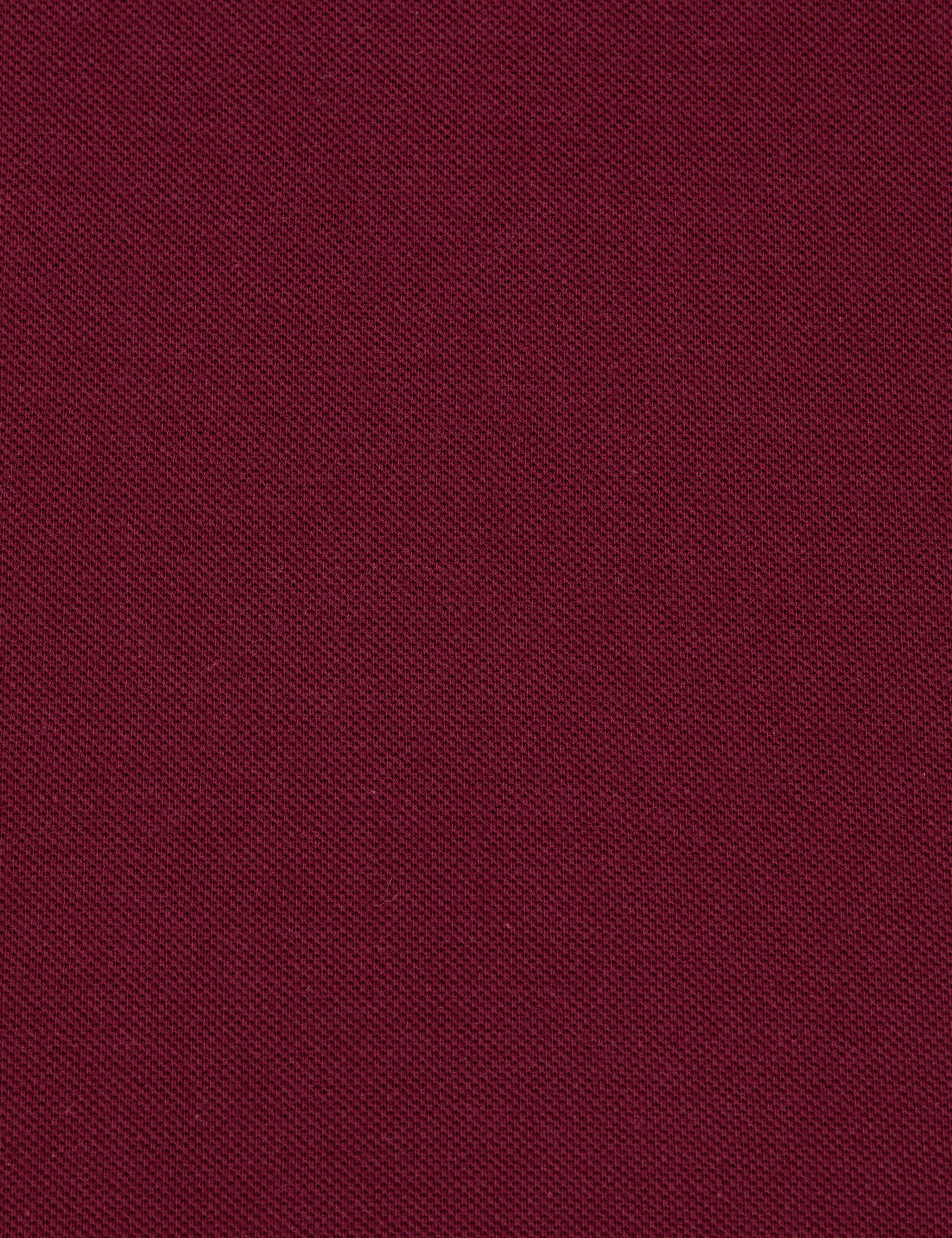 Bordo Regular Fit %100 Pamuk Kıvrılmaz Düğmeli Polo Yaka Basic Tişört - Image 7