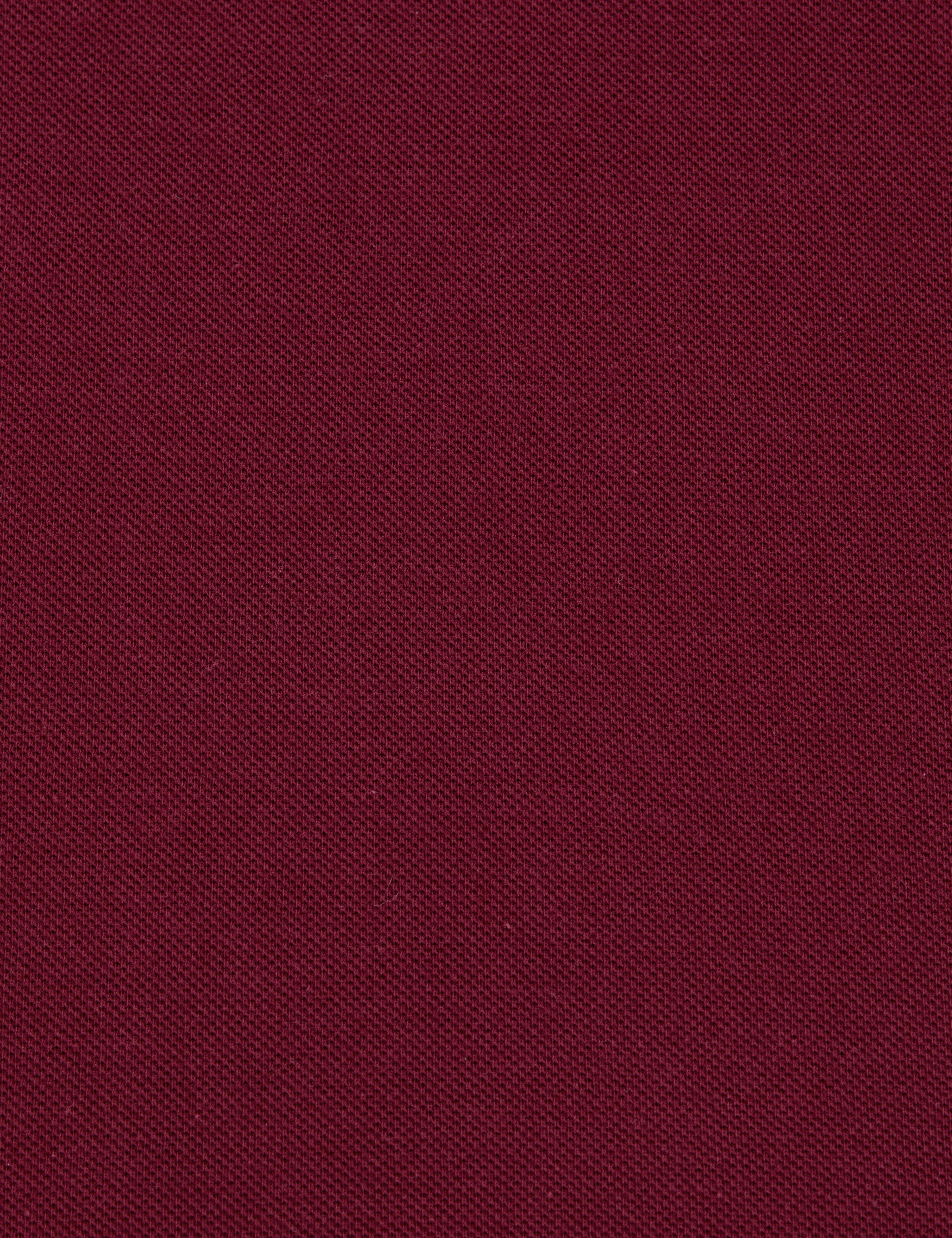 Bordo Regular Fit %100 Pamuk Kıvrılmaz Düğmeli Polo Yaka Basic Tişört