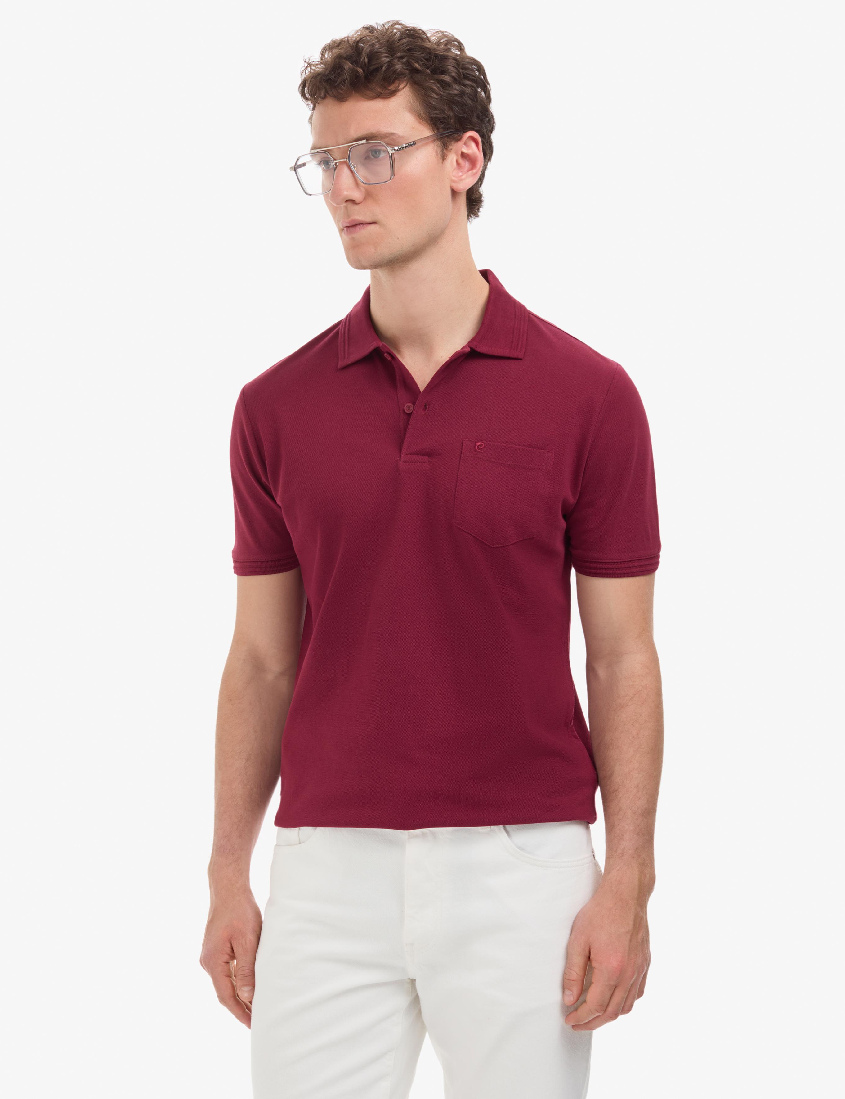 Bordo Regular Fit Basic Tişört