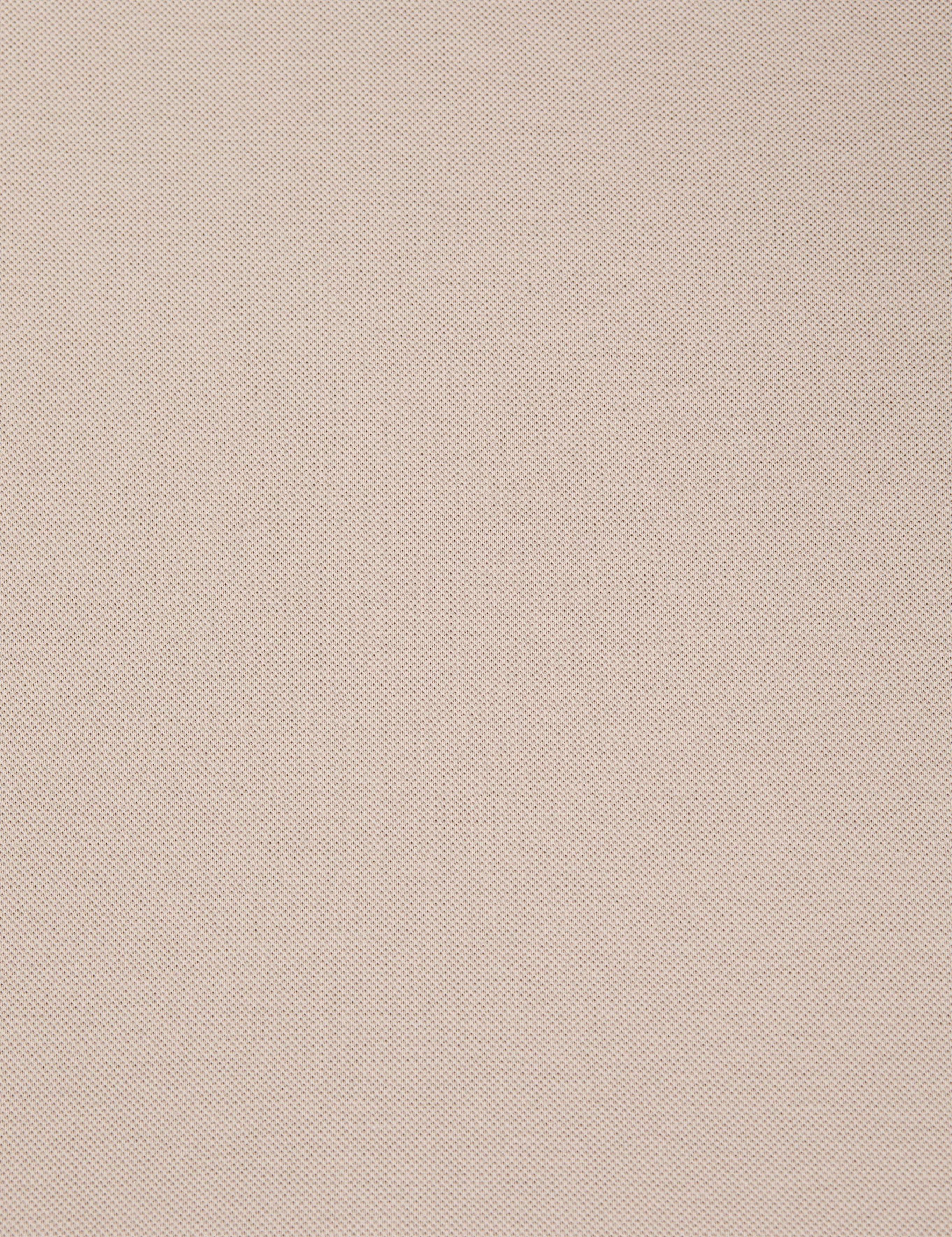 Koyu Bej Slim Fit Basic Tişört