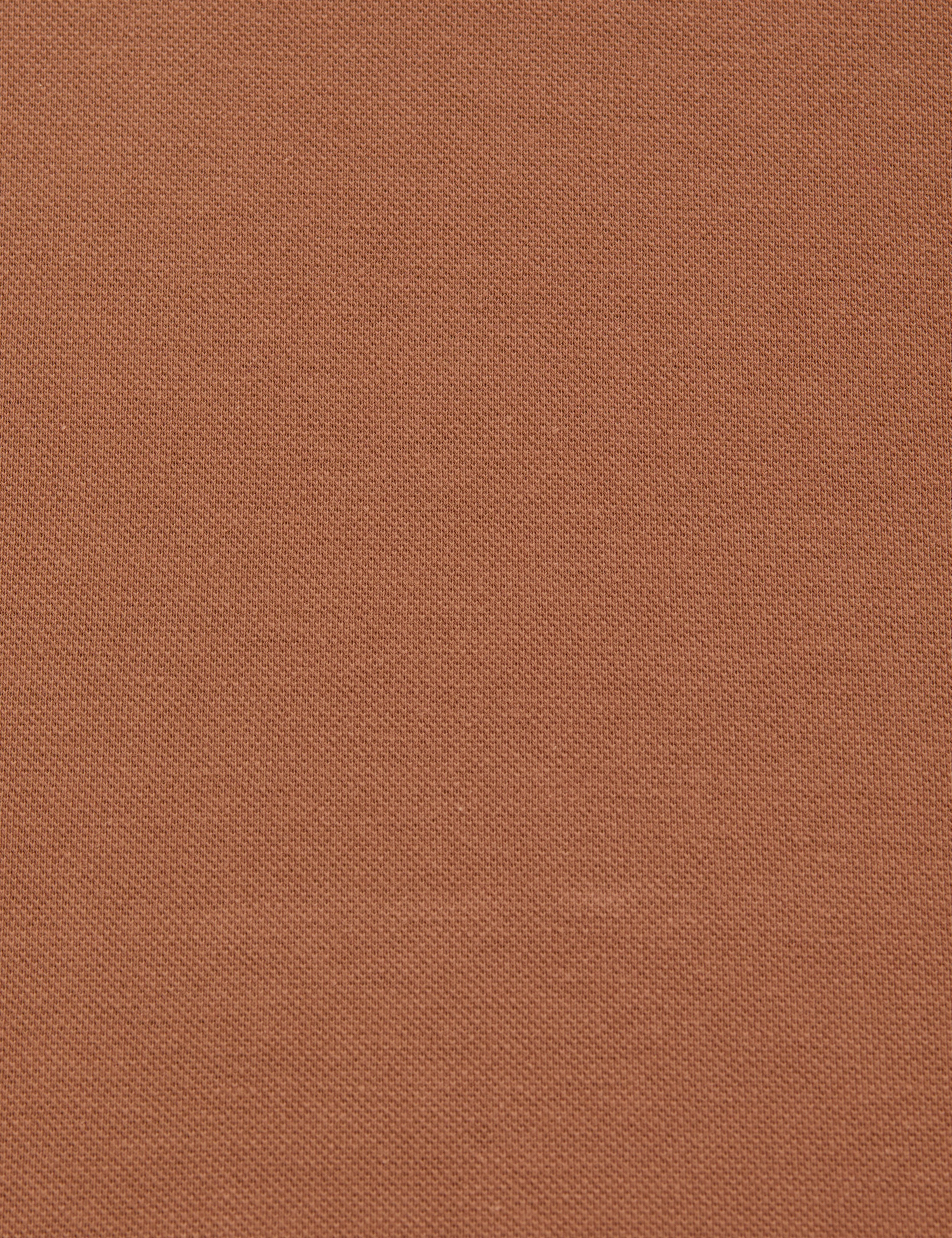 Açık Kahverengi Slim Fit %100 Pamuk Düğmeli Polo Yaka Basic Tişört