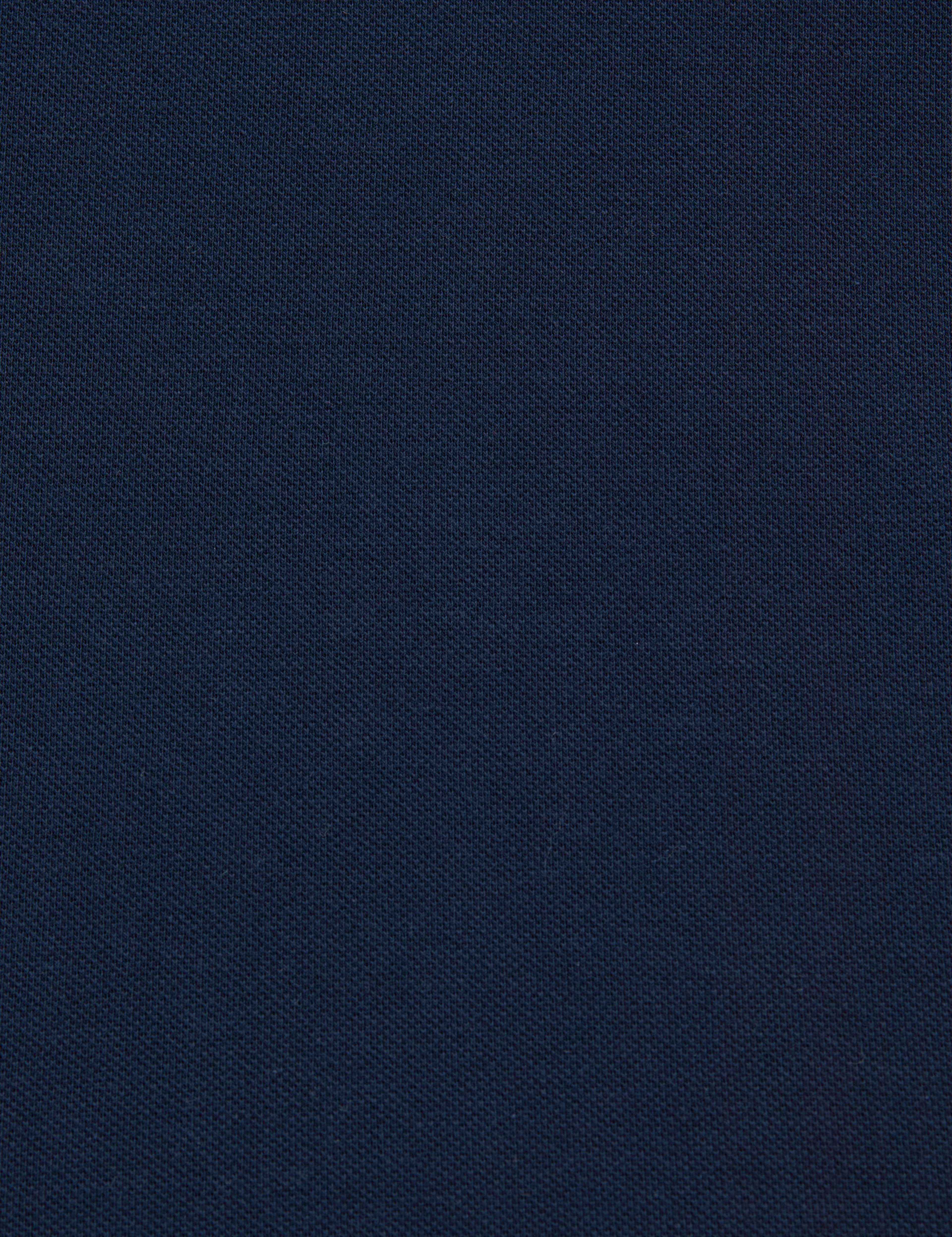 Lacivert Regular Fit %100 Pamuk Düğmeli Polo Yaka Basic Tişört - Image 7