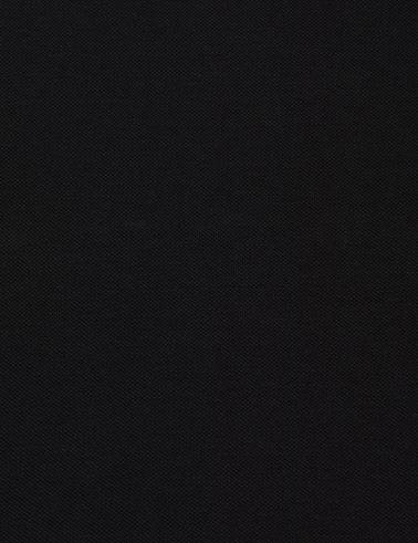 Siyah Slim Fit %100 Pamuk Düğmeli Polo Yaka Basic Tişört