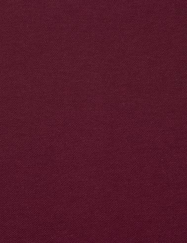 Bordo Regular Fit %100 Pamuk Düğmeli Polo Yaka Basic Tişört