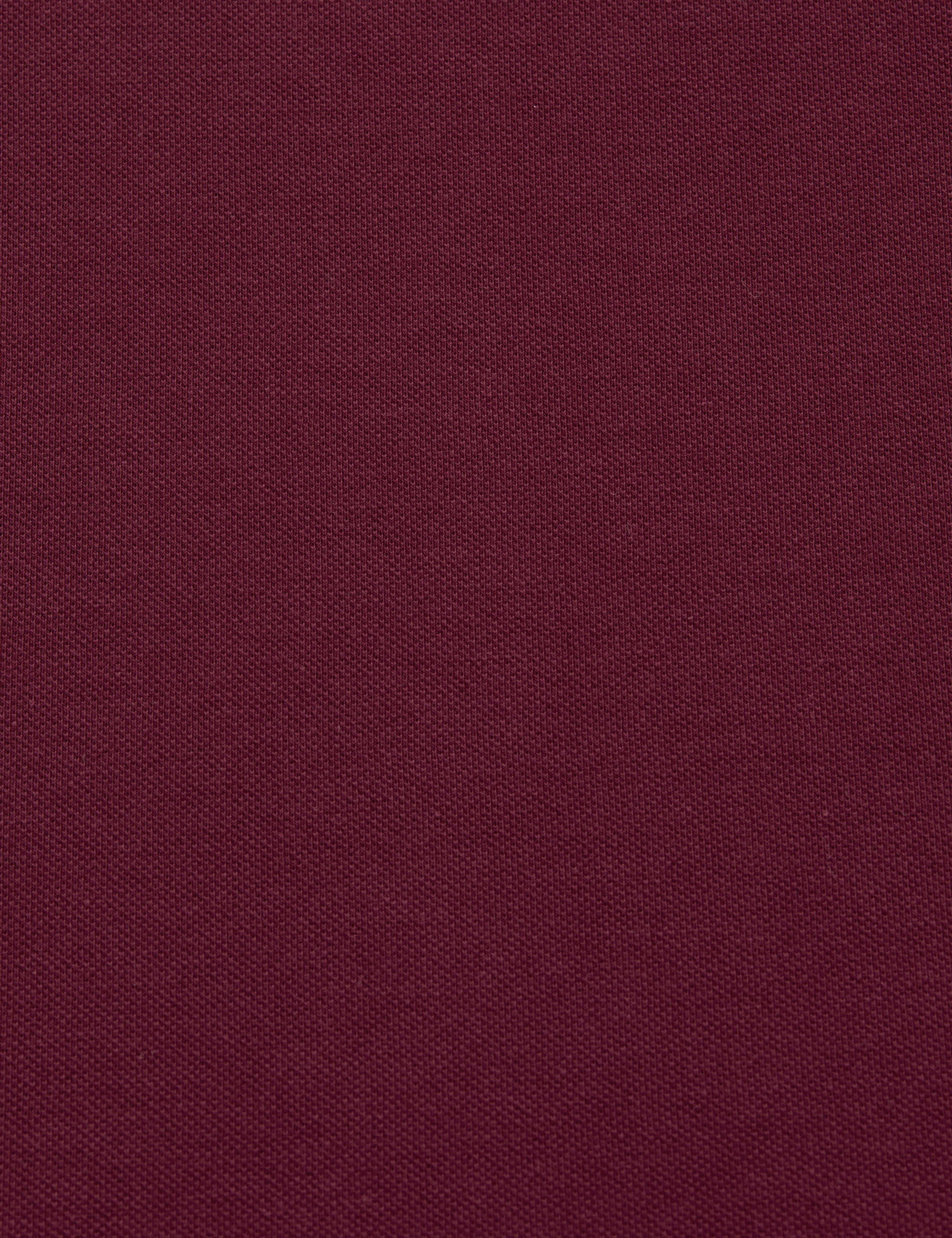 Bordo Regular Fit %100 Pamuk Düğmeli Polo Yaka Basic Tişört