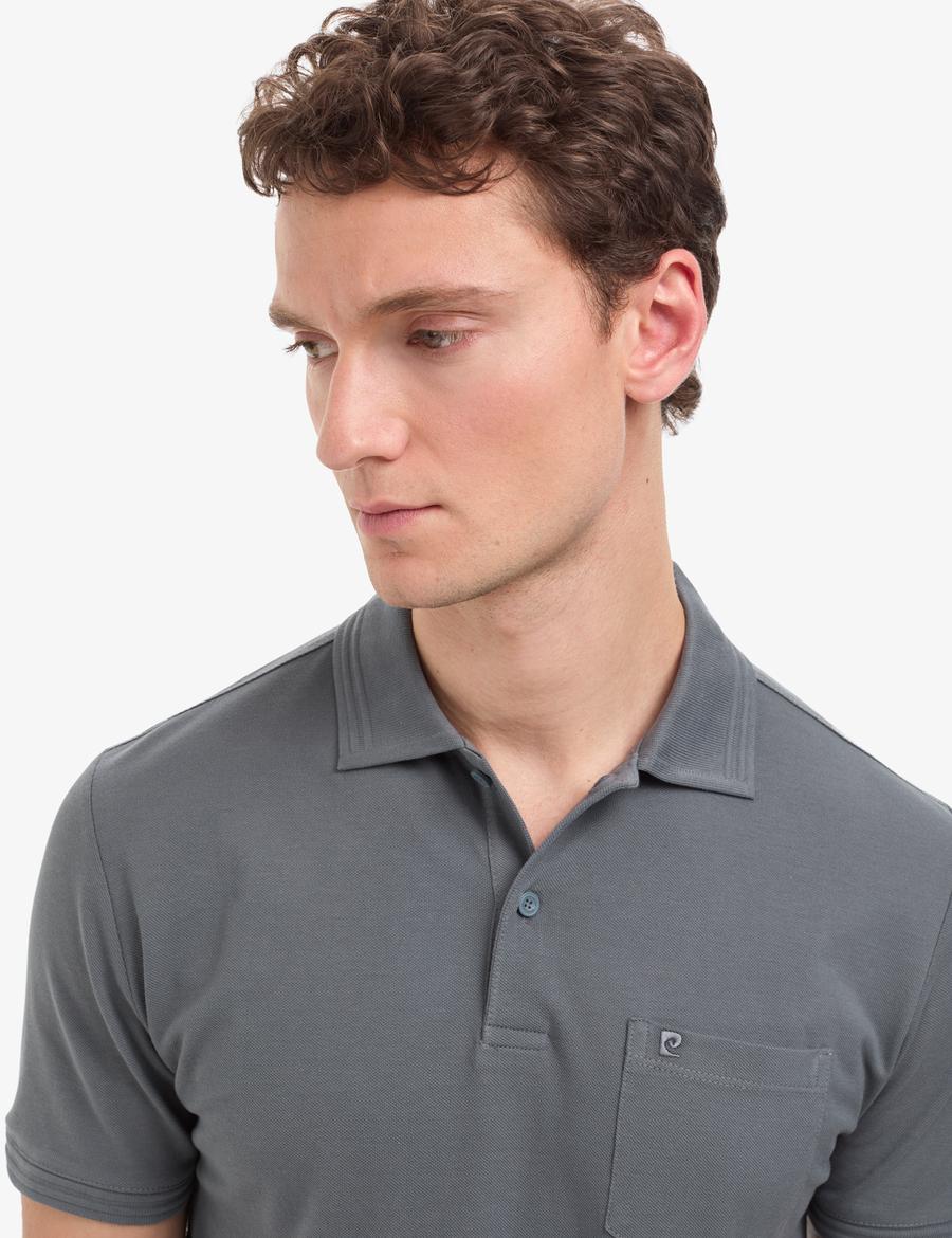 Antrasit Regular Fit Basic Tişört