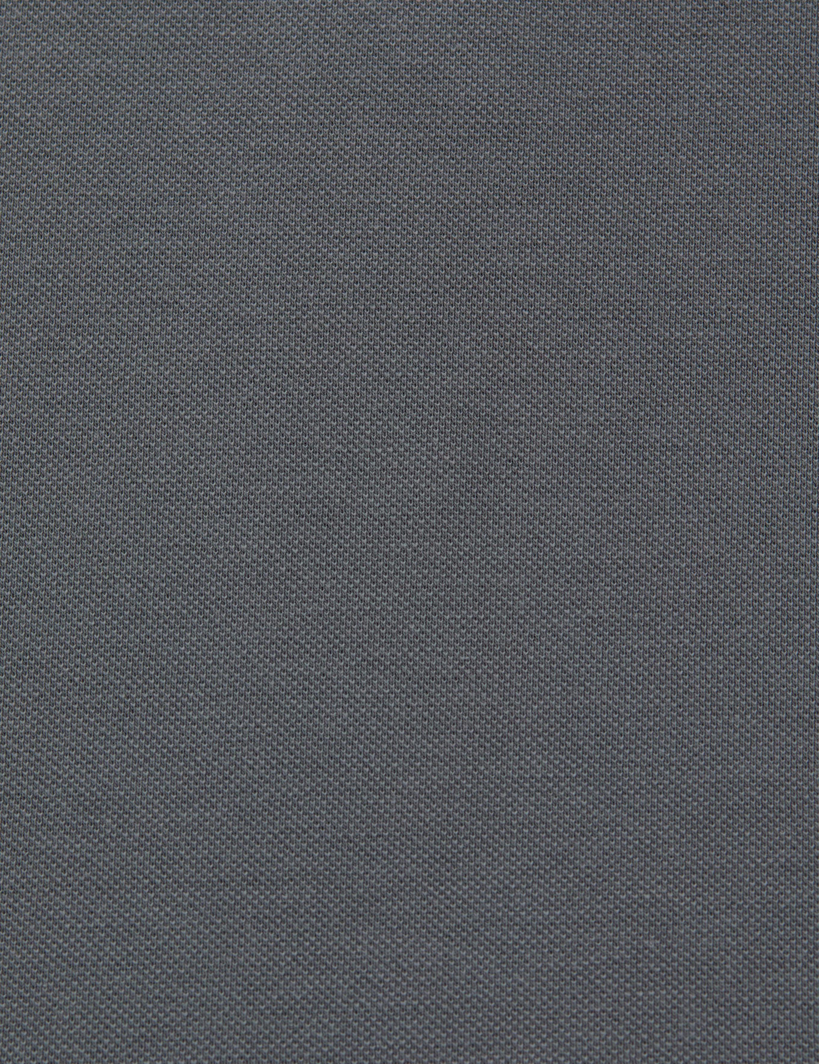 Antrasit Slim Fit Basic Tişört