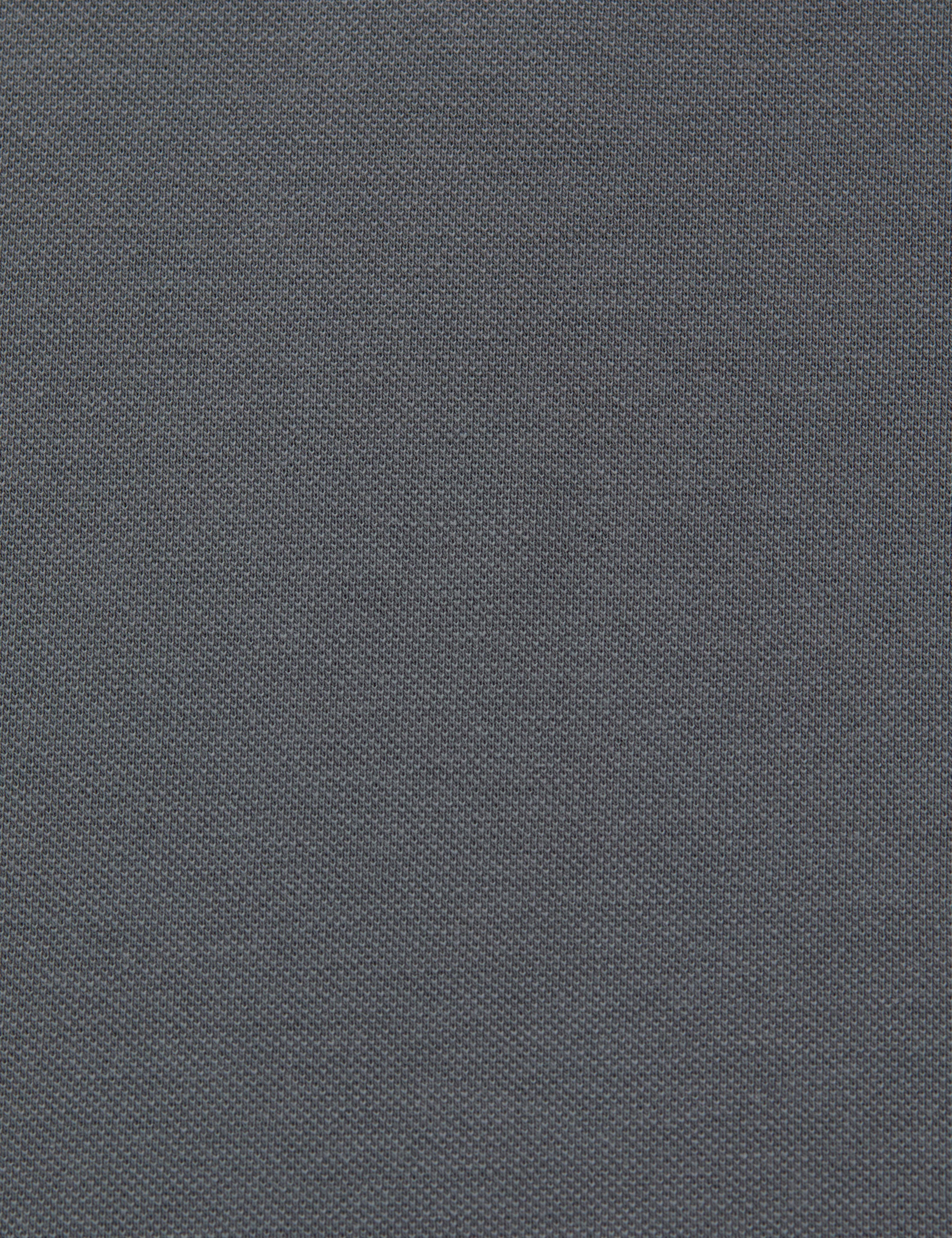 Antrasit Slim Fit %100 Pamuk Kıvrılmaz Fermuarlı Polo Yaka Basic Tişört - Image 7