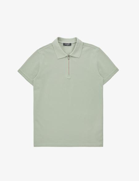 Yeşil Slim Fit Basic Tişört - 50325311014