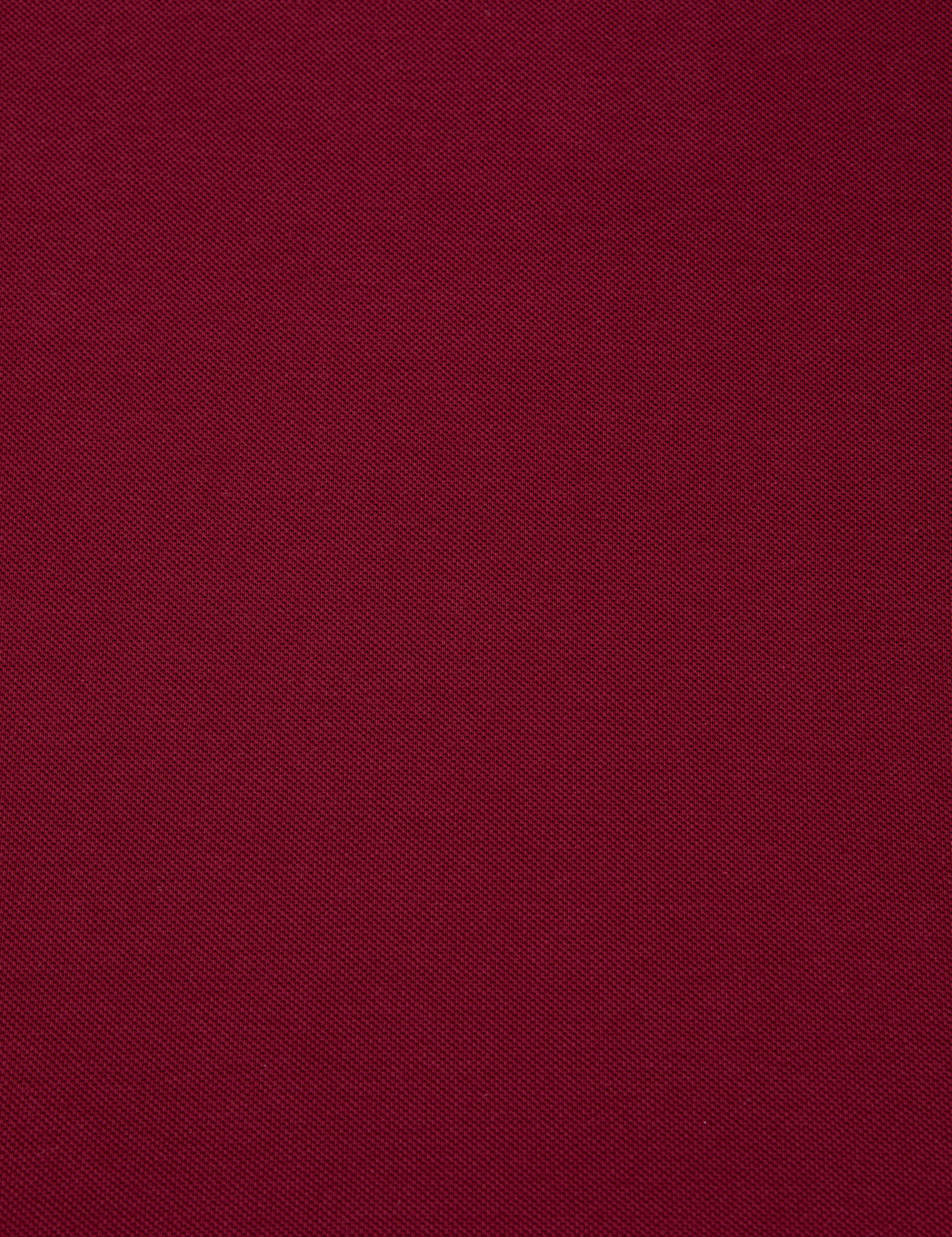 Bordo Slim Fit Basic Tişört - 50325323051