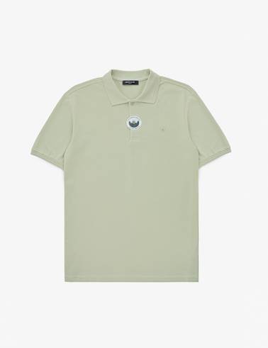 Çağla Regular Fit %100 Pamuk Kıvrılmaz Düğmeli Polo Yaka Basic Tişört