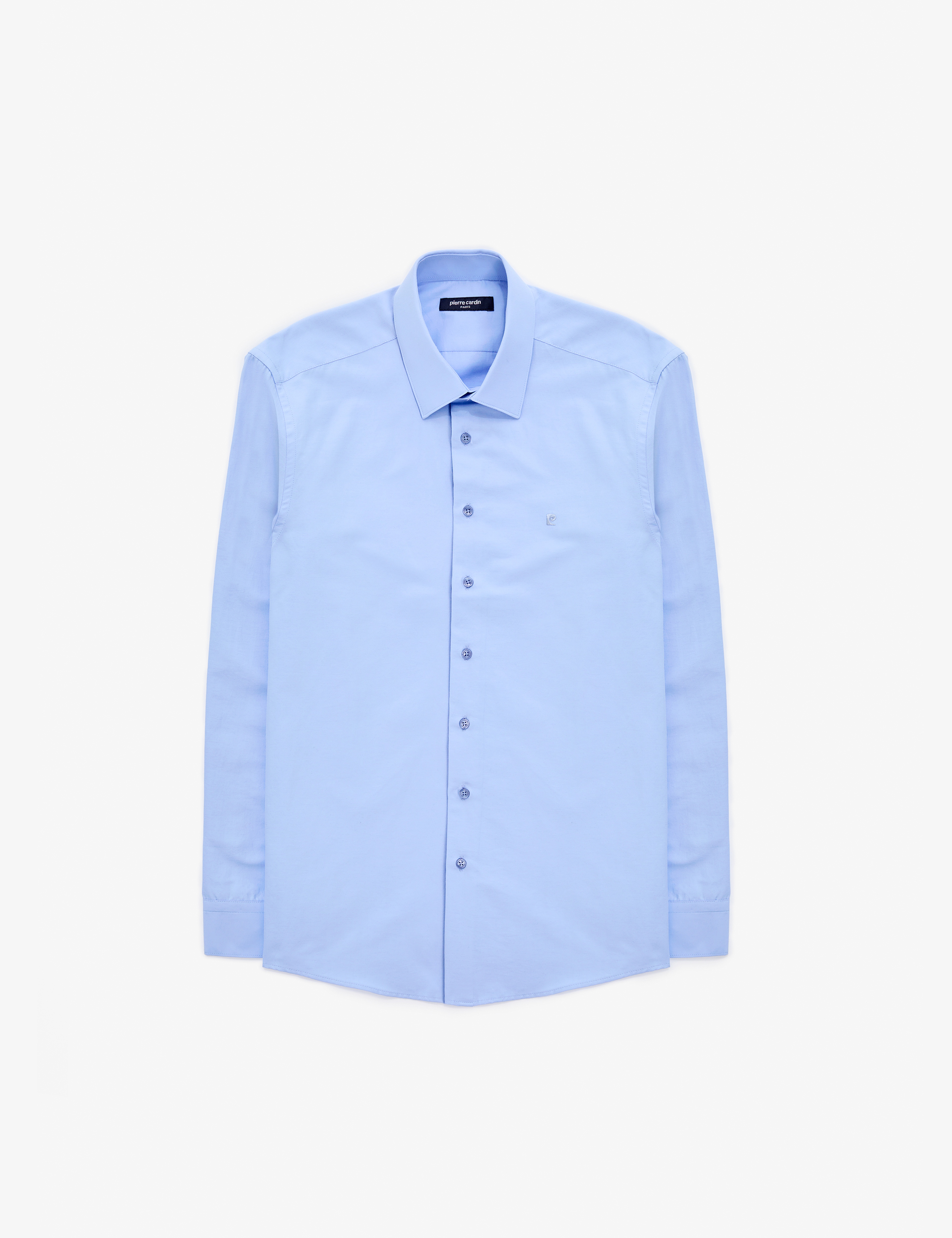 Mavi Slim Fit Uzun Kollu Basic Gömlek