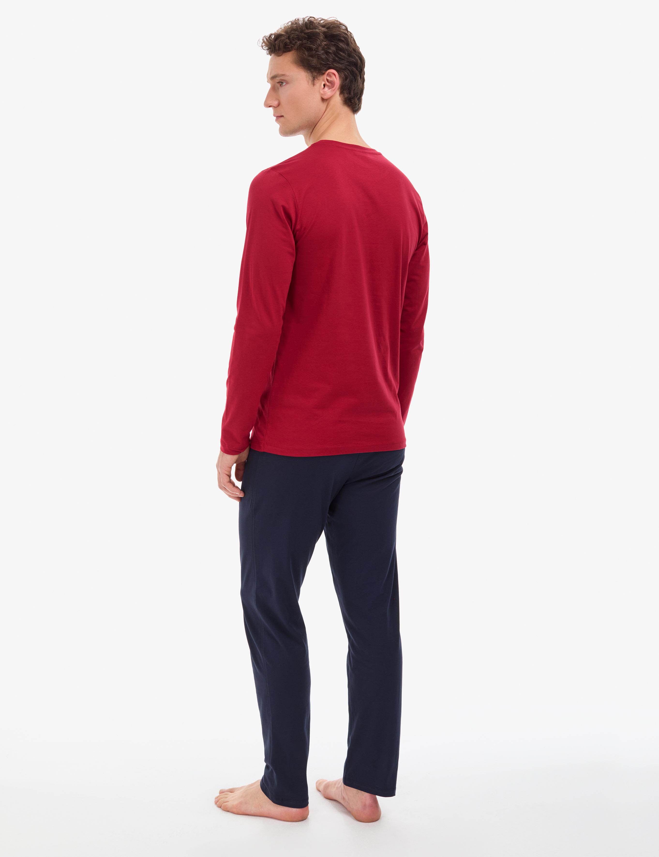 Bordo Pijama Takımı