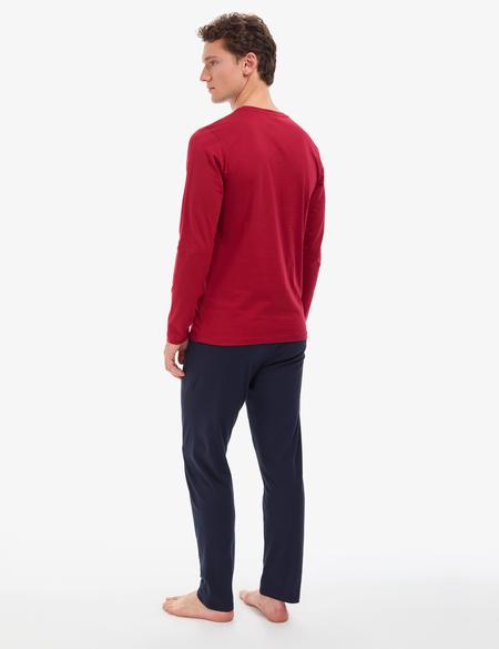 Bordo Pijama Takımı - 50322632003