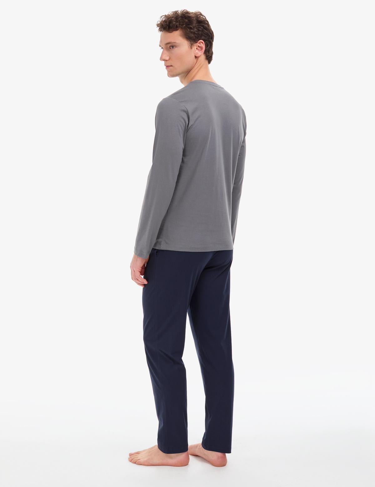 Koyu Gri Pijama Takımı - 50322631020