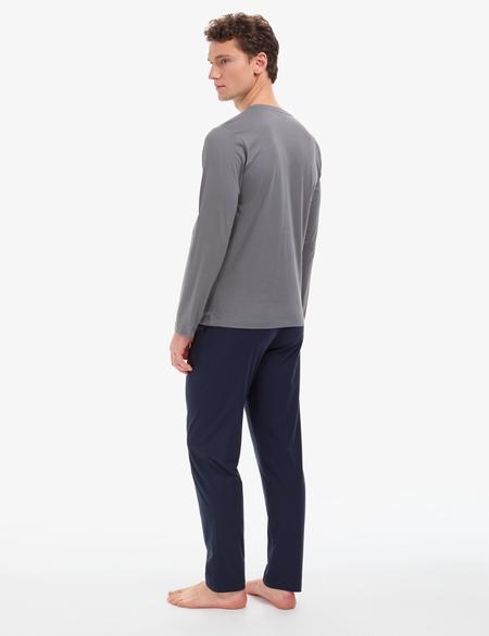 Koyu Gri Pijama Takımı - 50322631020