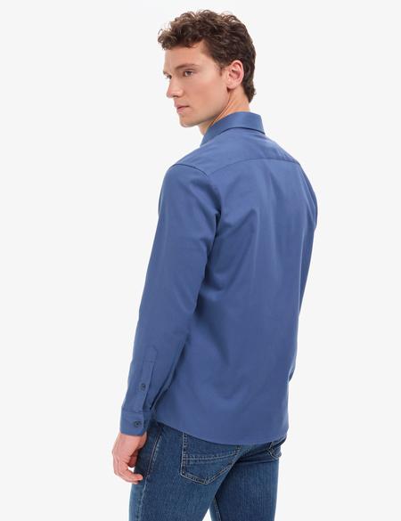 İndigo Regular Fit Uzun Kollu Gömlek - 50316736007