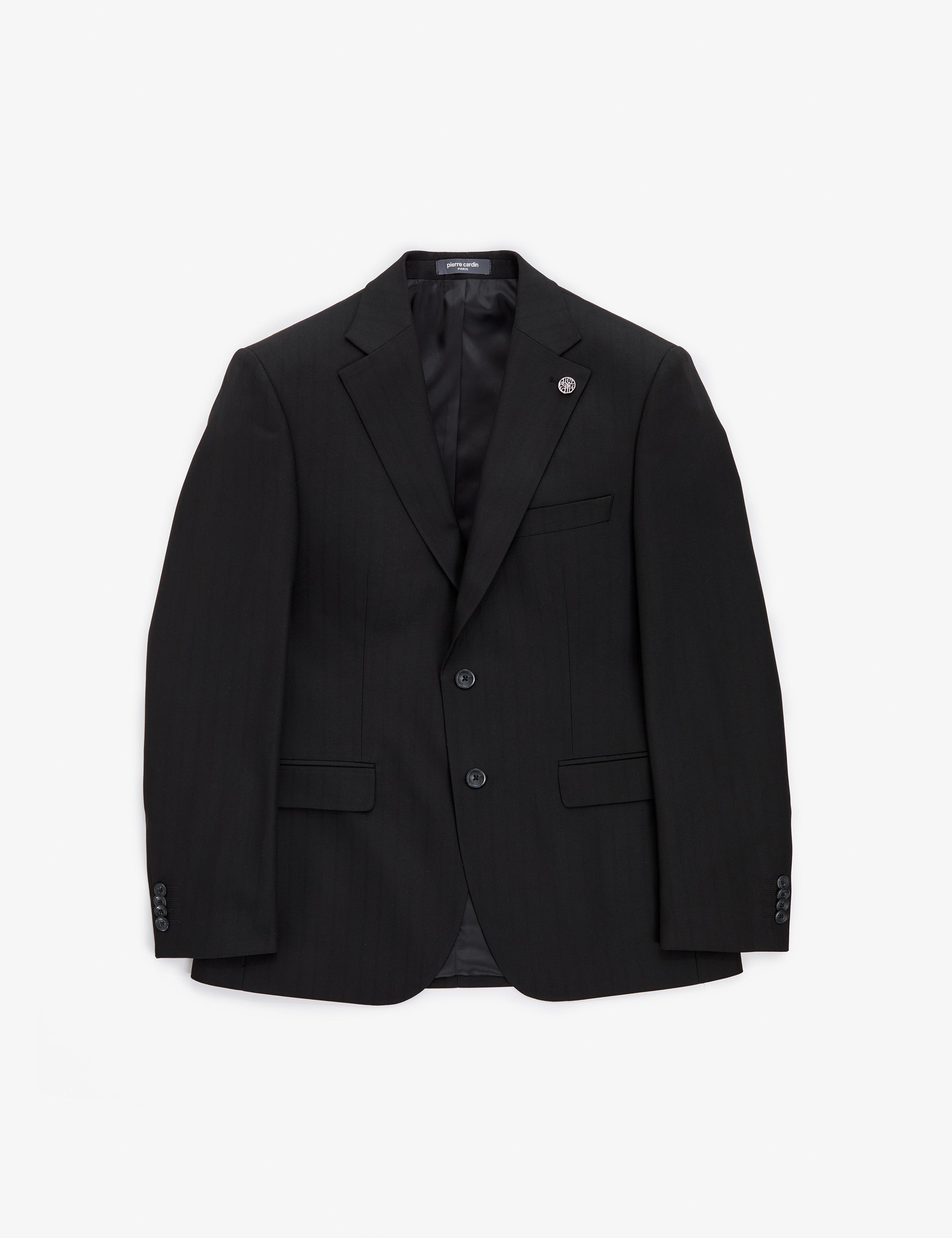 Siyah Slim Fit Takım Elbise