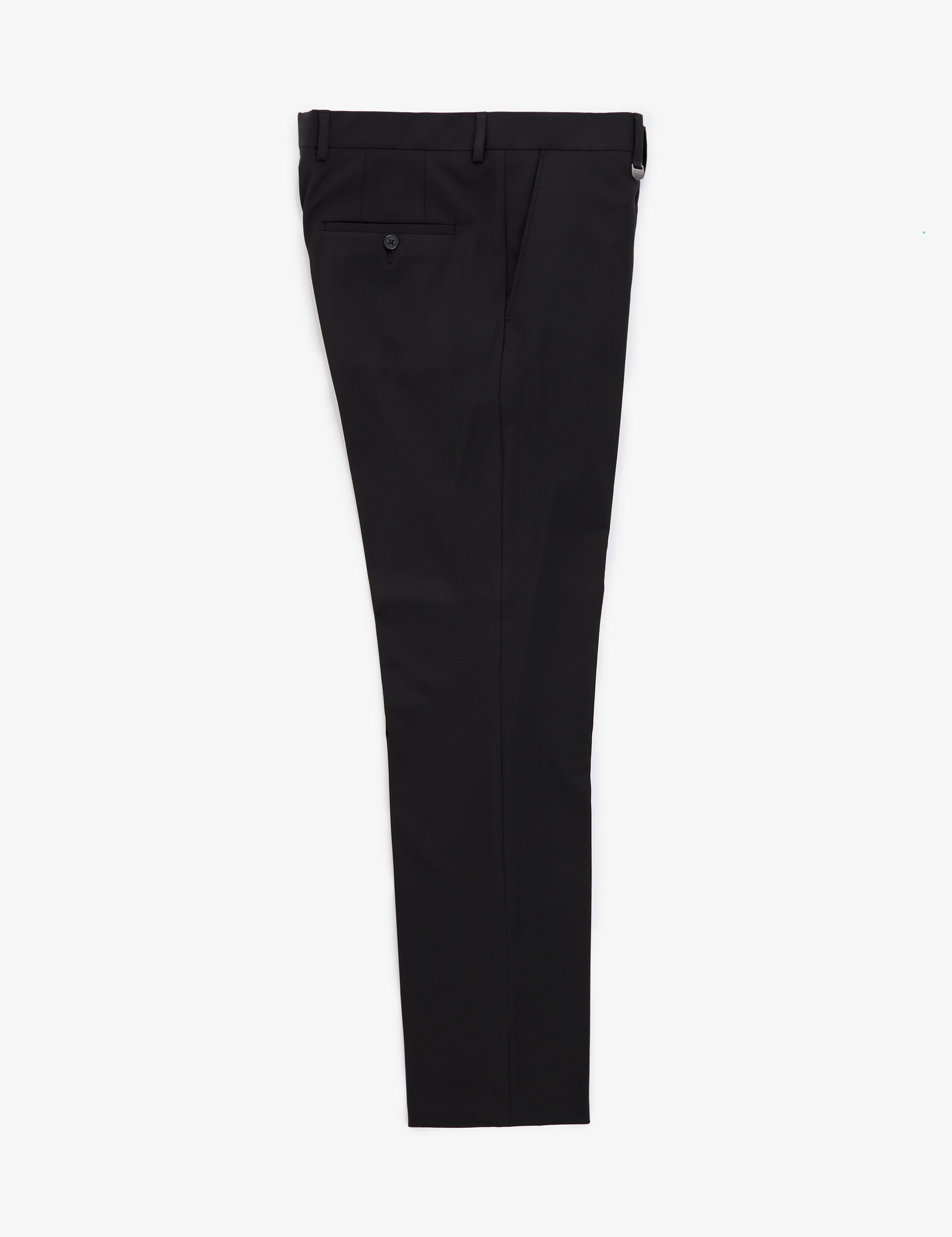 Siyah Slim Fit Kumaş Pantolon - Image 6