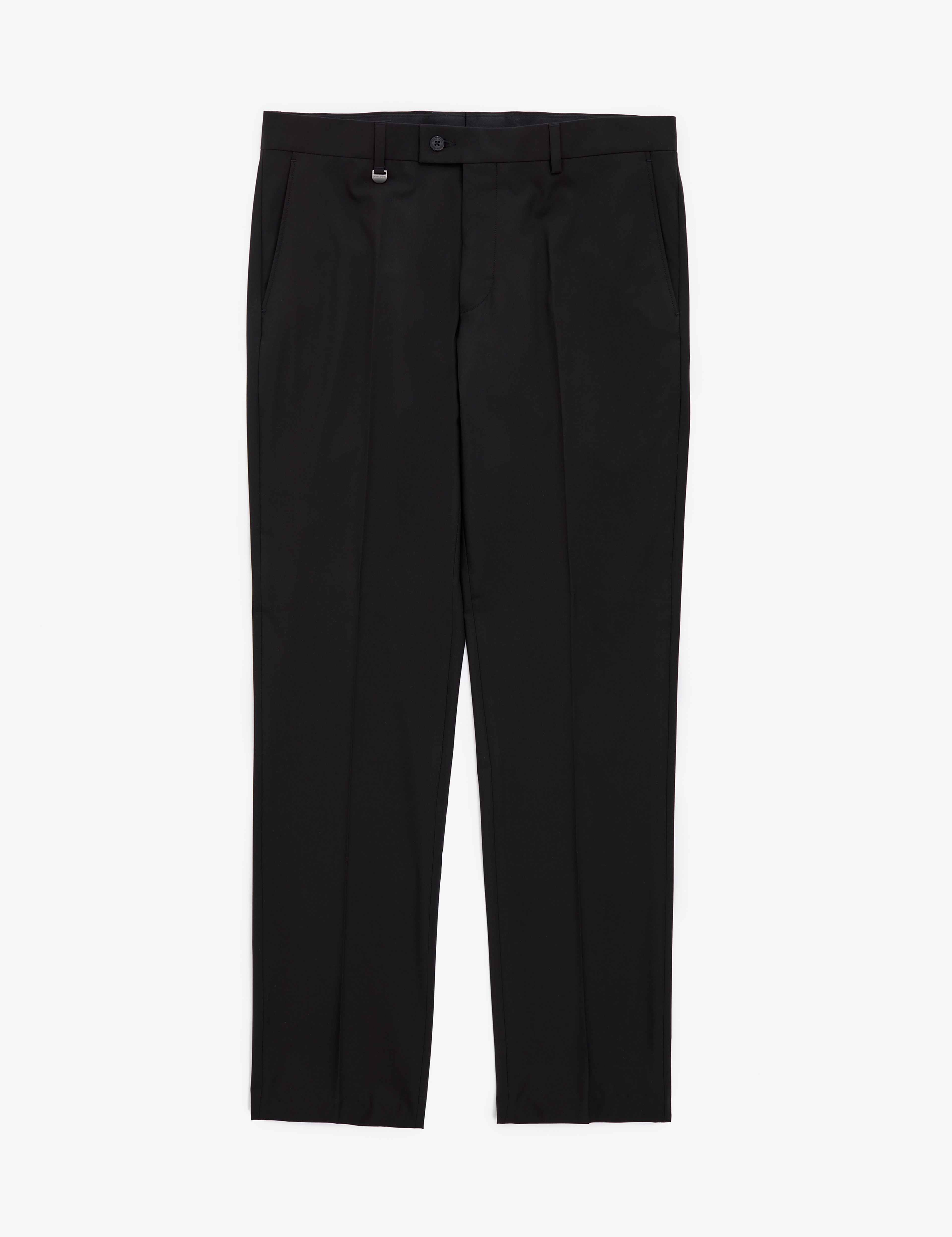 Siyah Slim Fit Kumaş Pantolon - Image 5