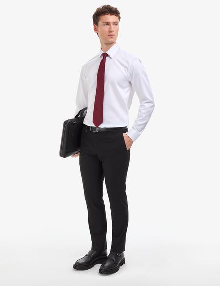 Siyah Slim Fit Kumaş Pantolon - 50324459009