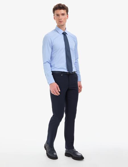 Lacivert Slim Fit Kumaş Pantolon - 50324459045