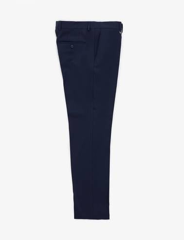 Lacivert Slim Fit Kumaş Pantolon