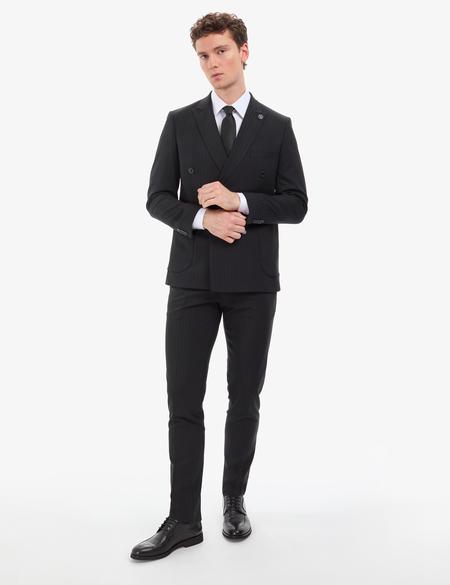Siyah Ex. Slim Fit Takım Elbise - 50316758029