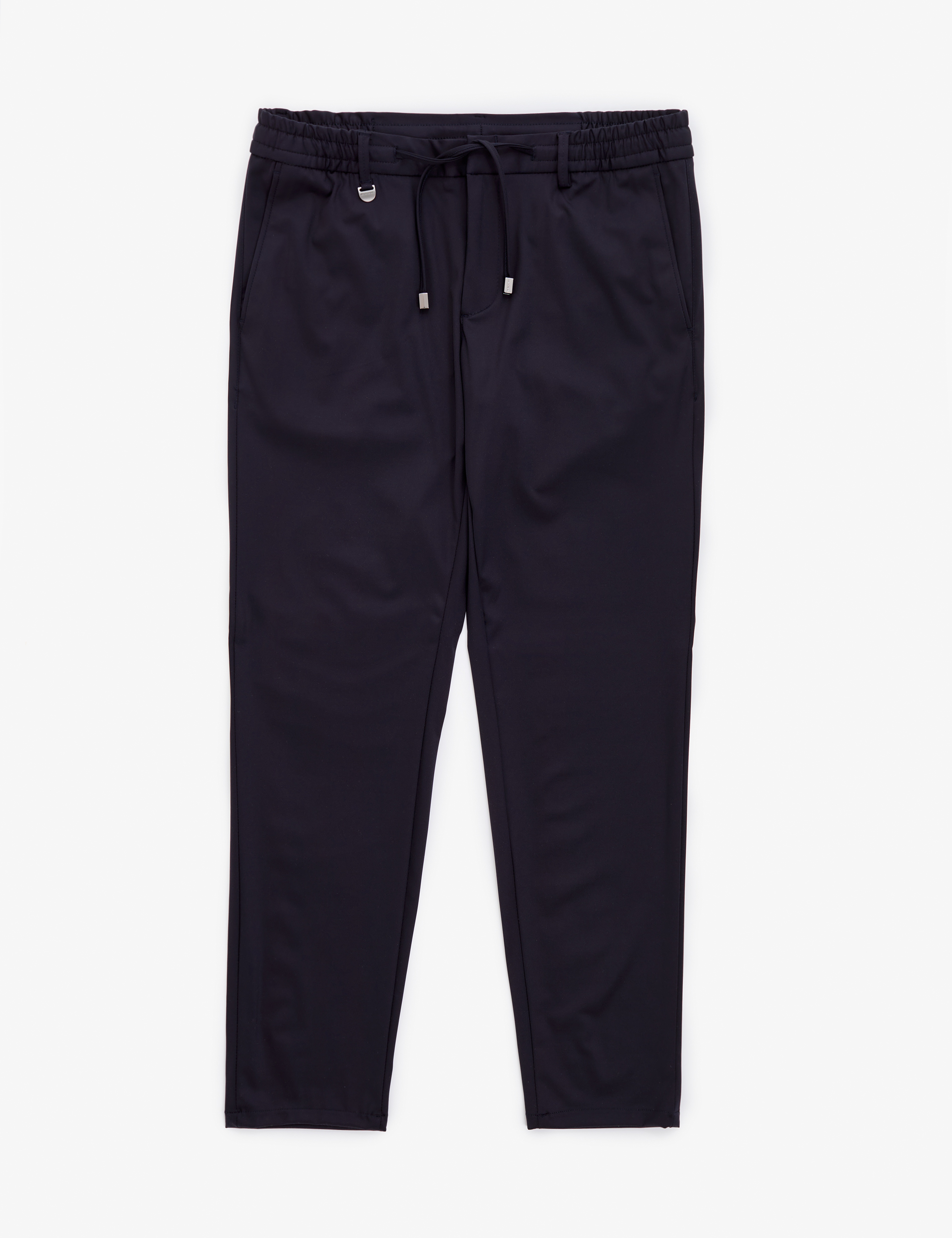 Lacivert Klasik Jogger Beli Kordonlu Pantolon - Image 5