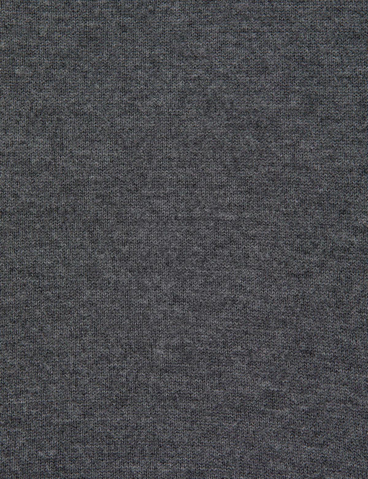 Gri Melanj Regular Fit Kazak - 50315714009