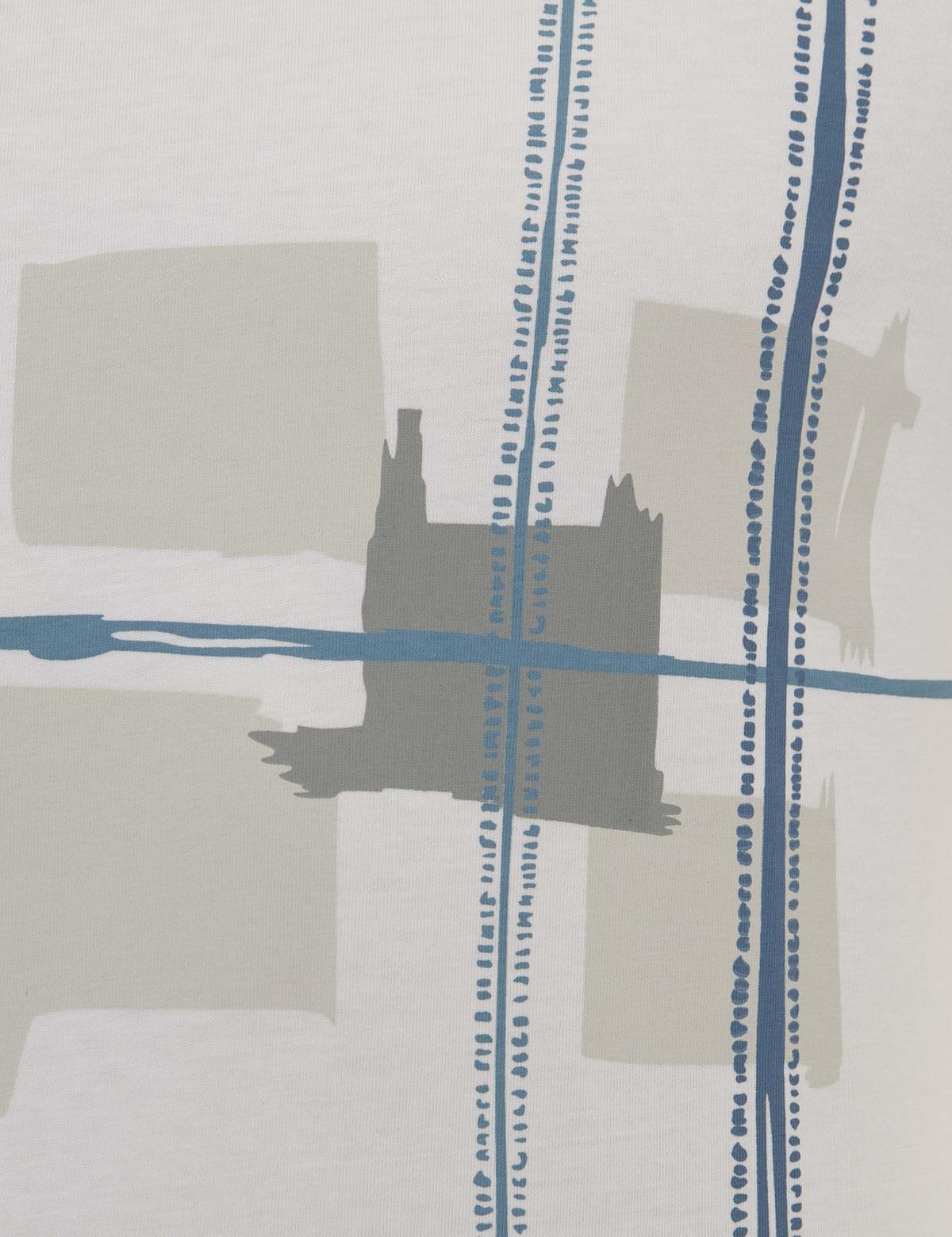 Beyaz Slim Fit Bisiklet Yaka T-Shirt - 50226352010