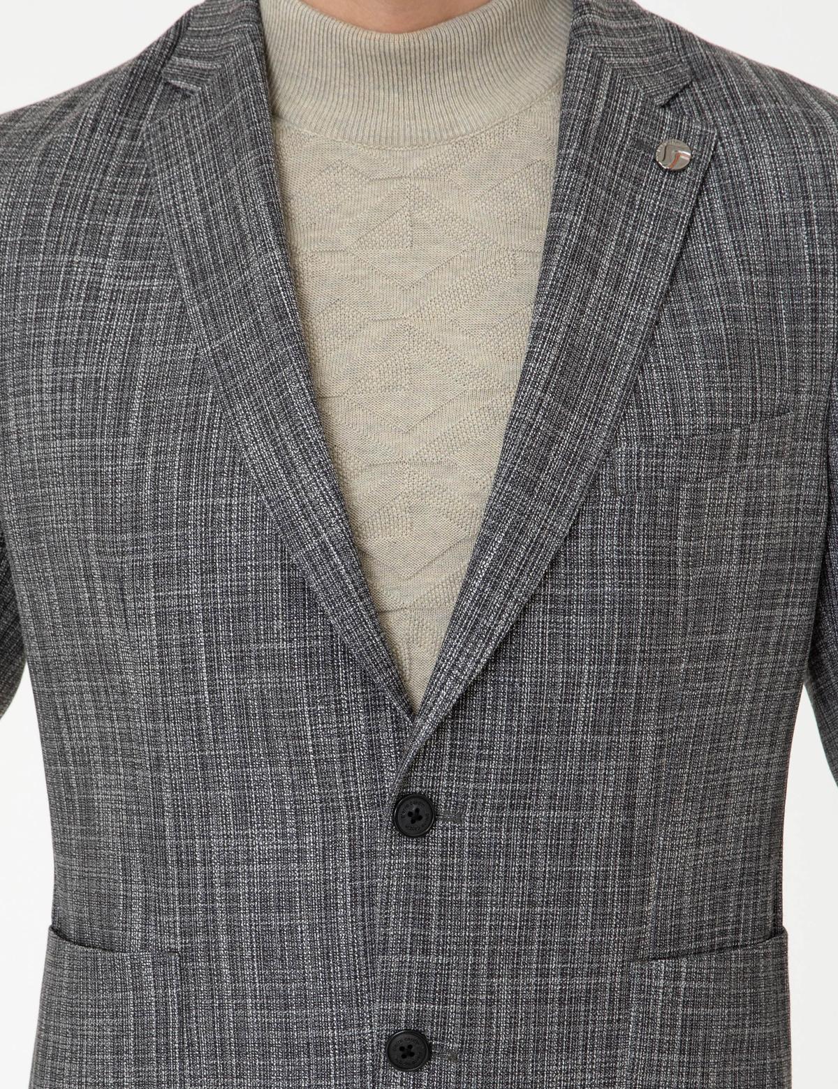 Füme Ex. Slim Fit Ceket - 50250410008