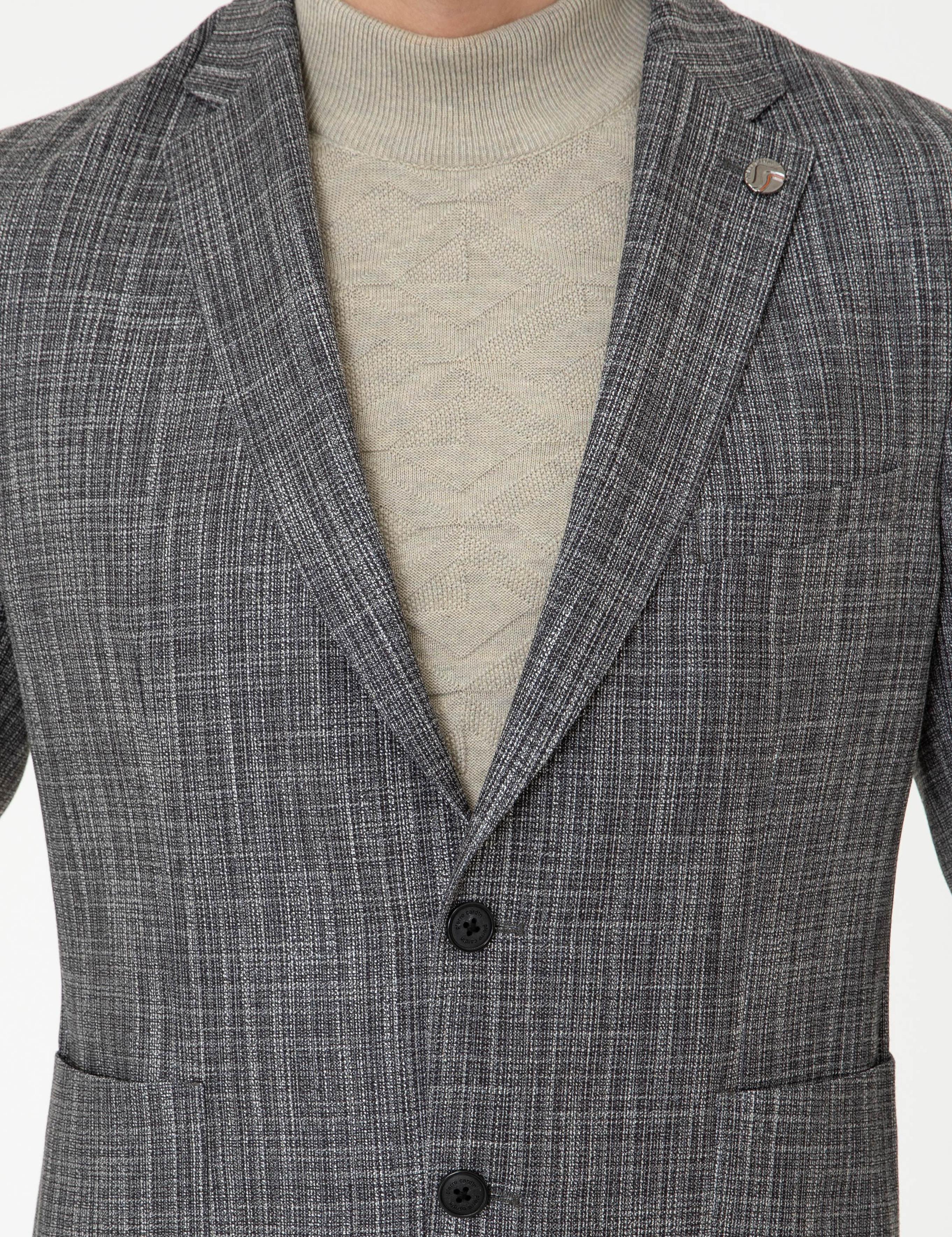 Füme Ex. Slim Fit Ceket