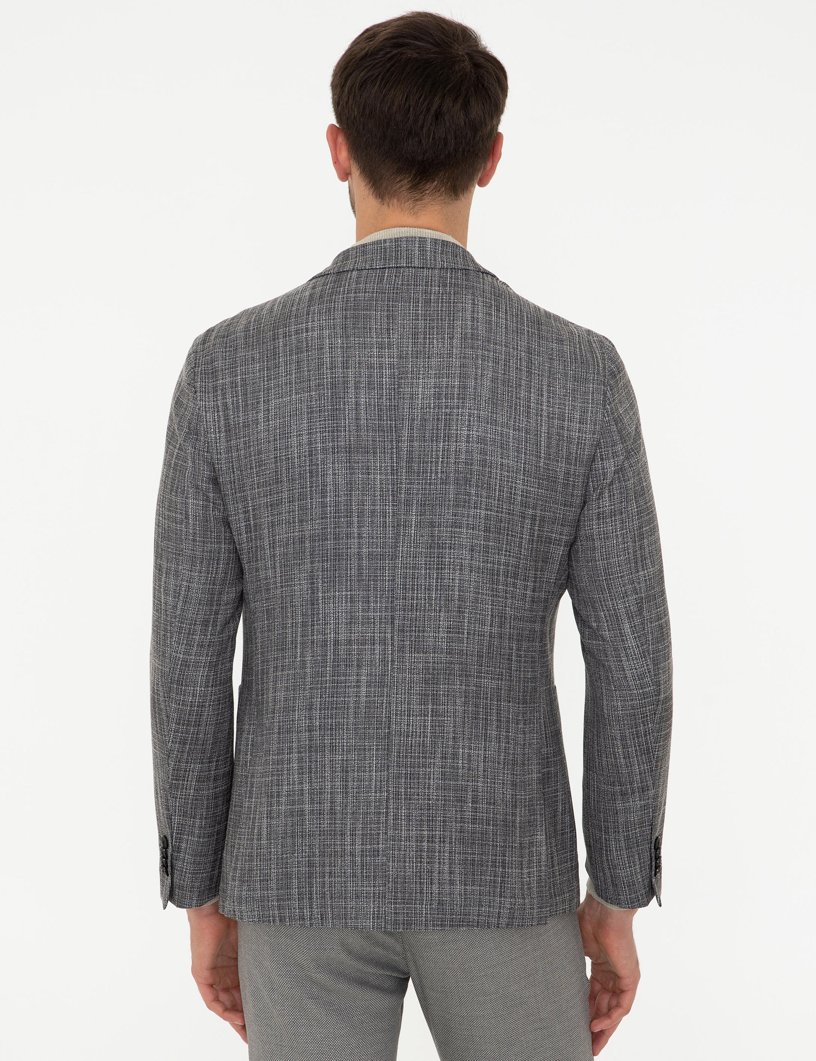Füme Ex. Slim Fit Ceket