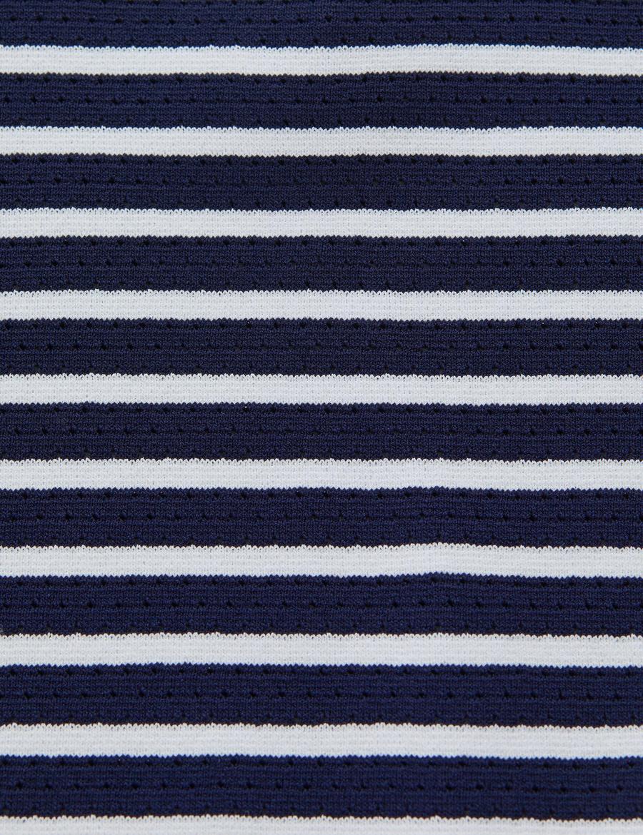 Lacivert Slim Fit Kazak